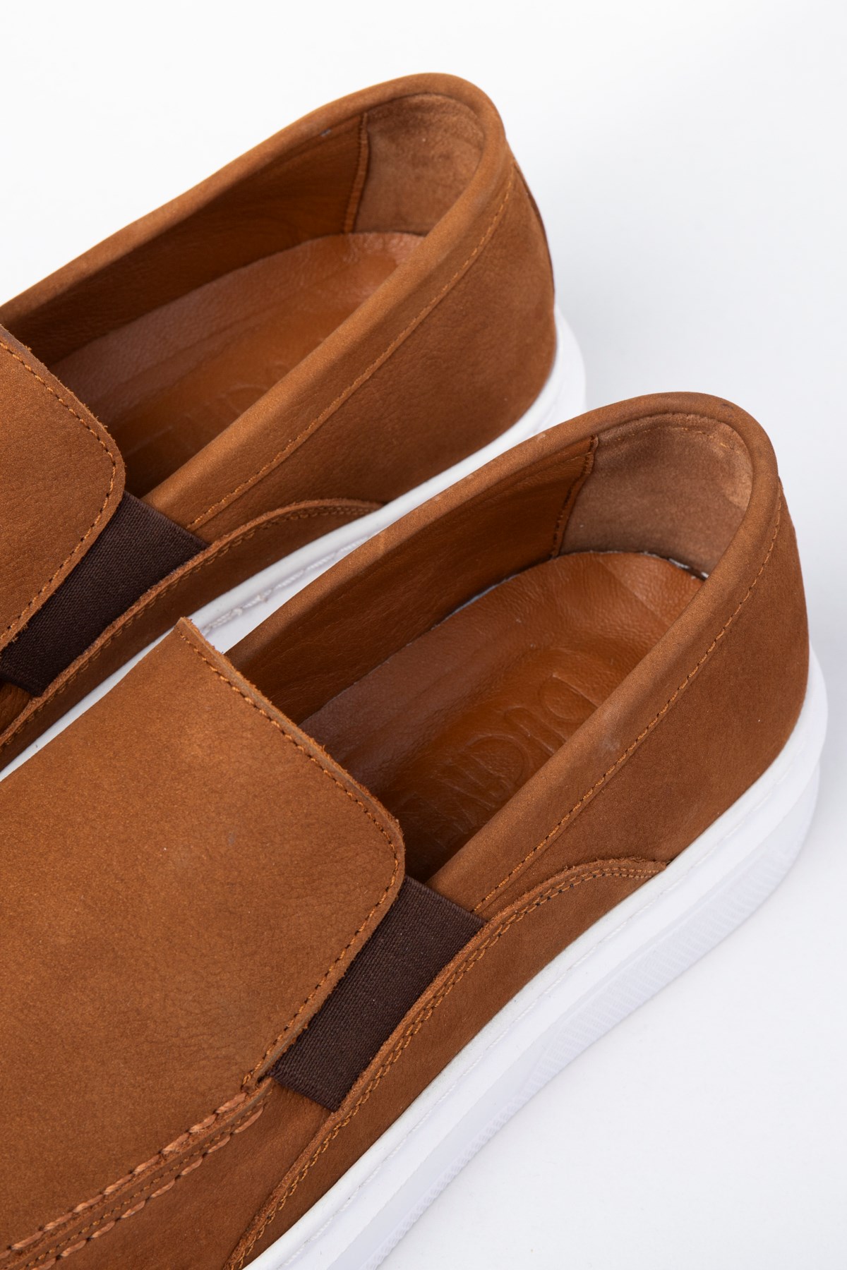 Menta Erkek Hakiki Deri Nubuk Sneaker, Loafer Sneaker, Hakiki Deri Sneaker, Erkek Snaker - Görsel 4