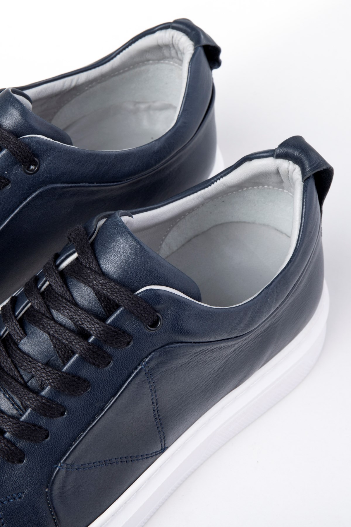 Correndo Erkek Hakiki Deri Sneaker, Bağcıklı Sneaker, Hakiki Deri Sneaker, Erkek Sneaker - Görsel 4