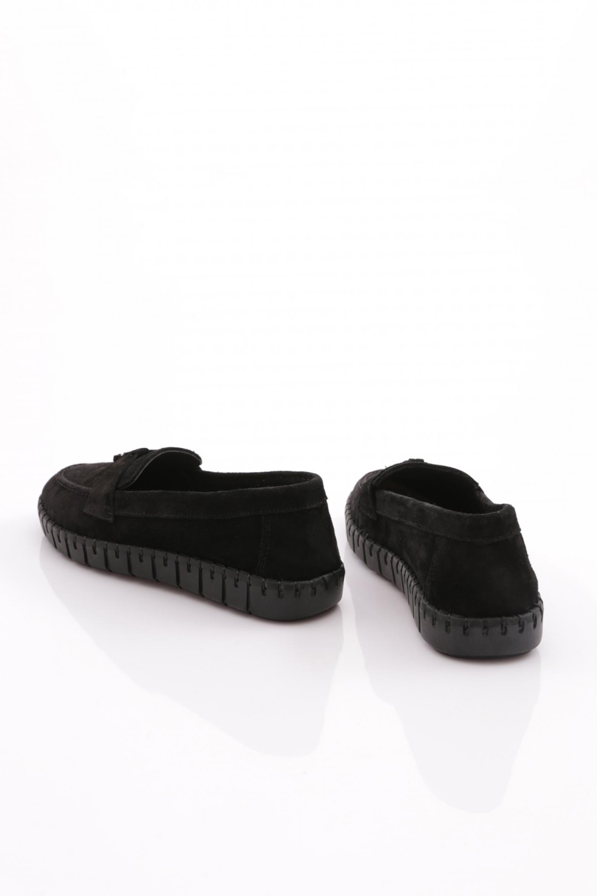 P39 Kadin İp Desenli Comfort Ayakkabi - Görsel 4