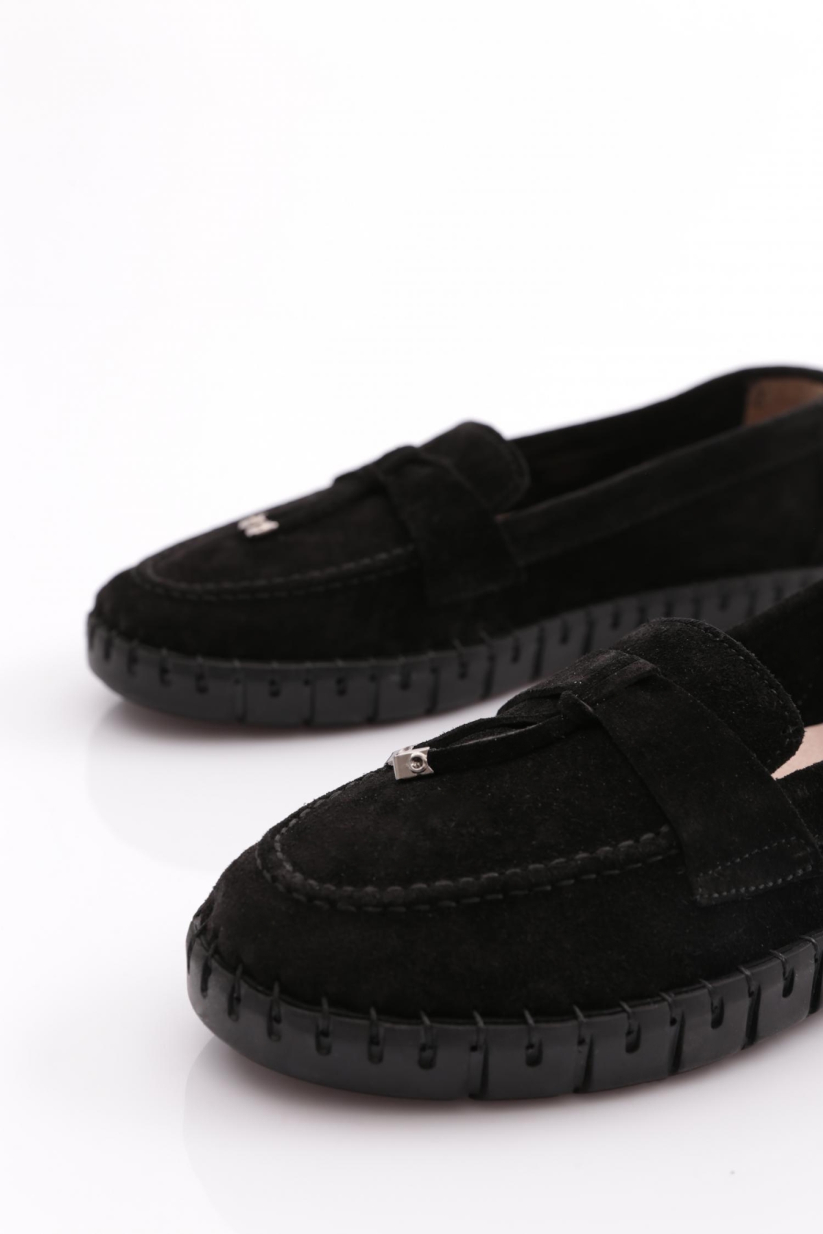 P39 Kadin İp Desenli Comfort Ayakkabi - Görsel 5