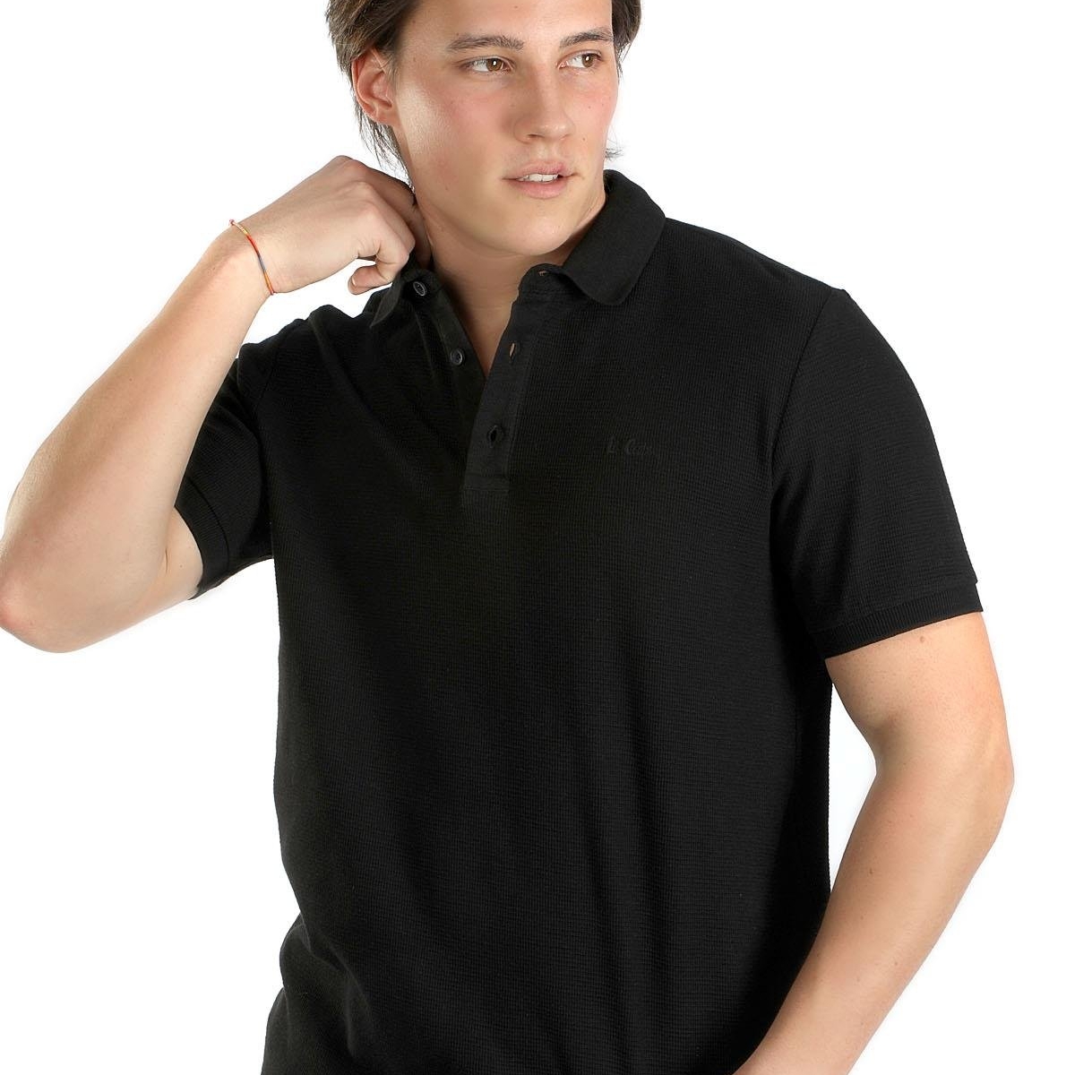 Erkek Tylen Polo Yaka T-Shirt 242026 Siyah Fiyatları | Flo