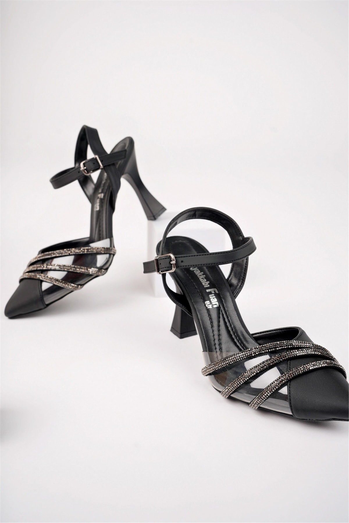 Elit Mst345V Kadın Topuklu Ayakkabı Siyah - Görsel 5