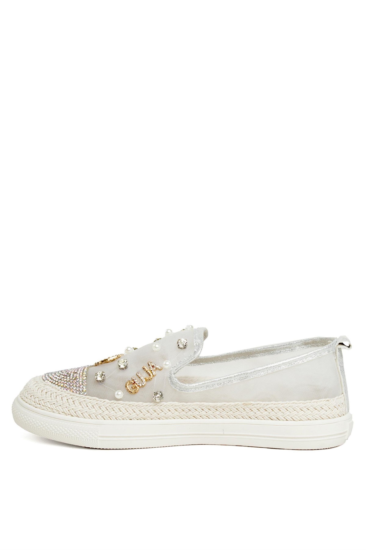 24Y306-6 Kadın Casual Ayakkabı Beyaz - Görsel 4