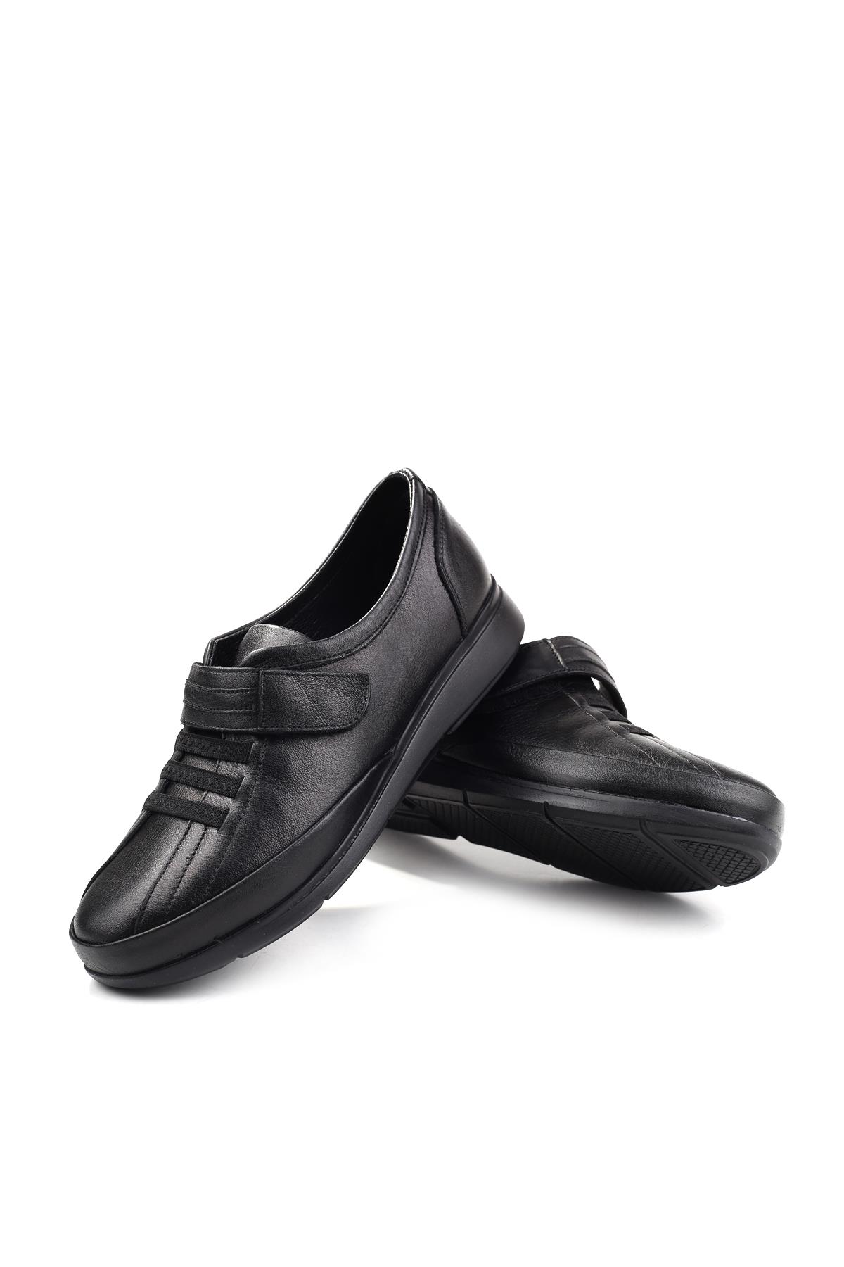 7679 Kadın Günlük Hakiki Deri Ortopedik Ayakkabı - Görsel 5