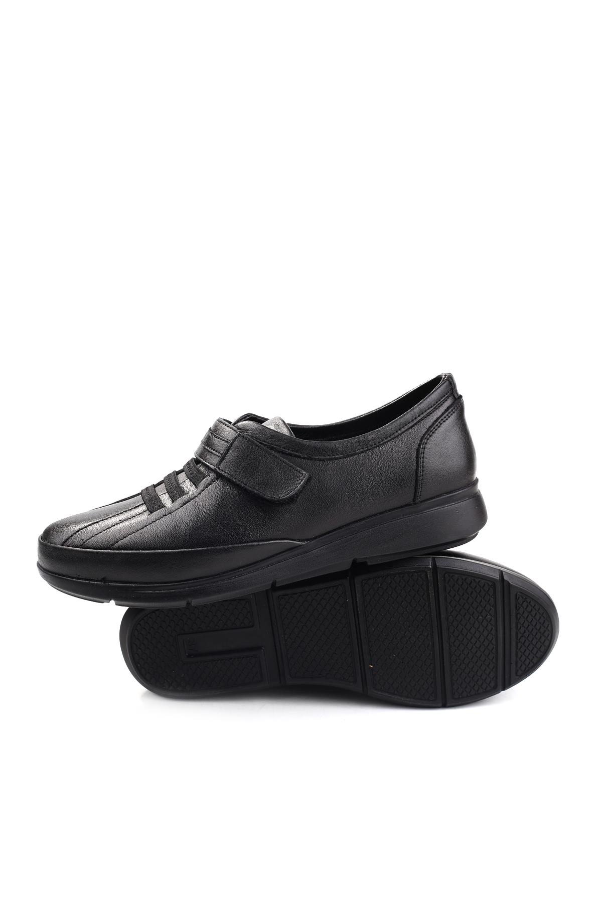 7679 Kadın Günlük Hakiki Deri Ortopedik Ayakkabı - Görsel 6