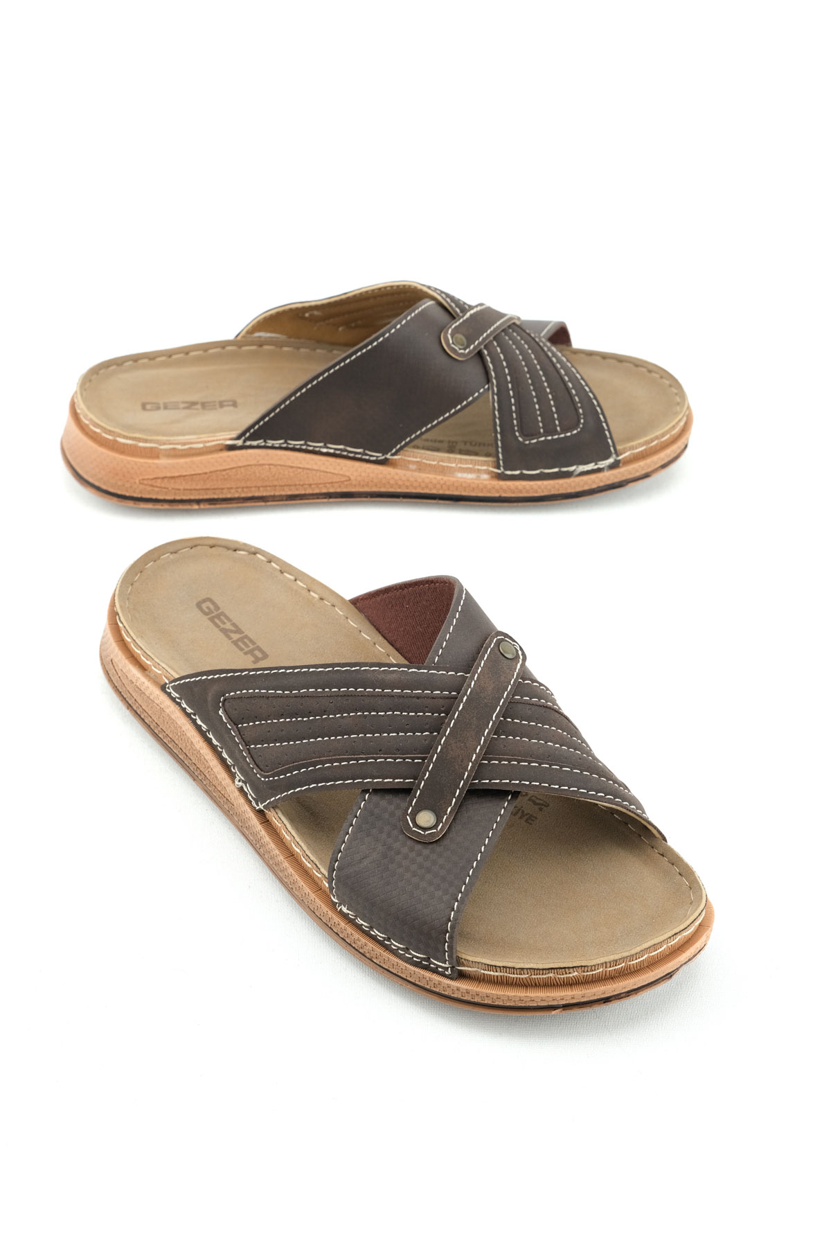 Yazlık Erkek Tasarım Rahat Taban Günlük Terlik - Görsel 2