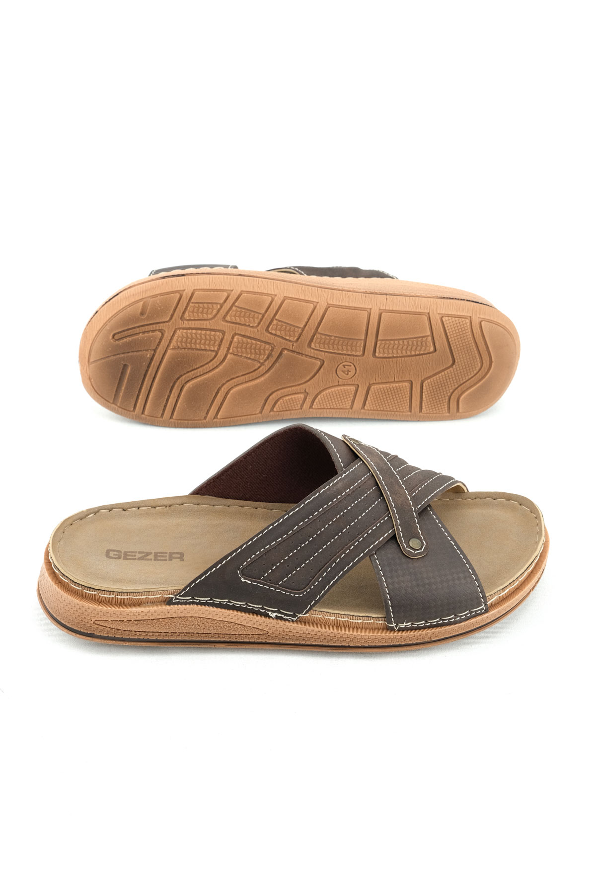 Yazlık Erkek Tasarım Rahat Taban Günlük Terlik - Görsel 6