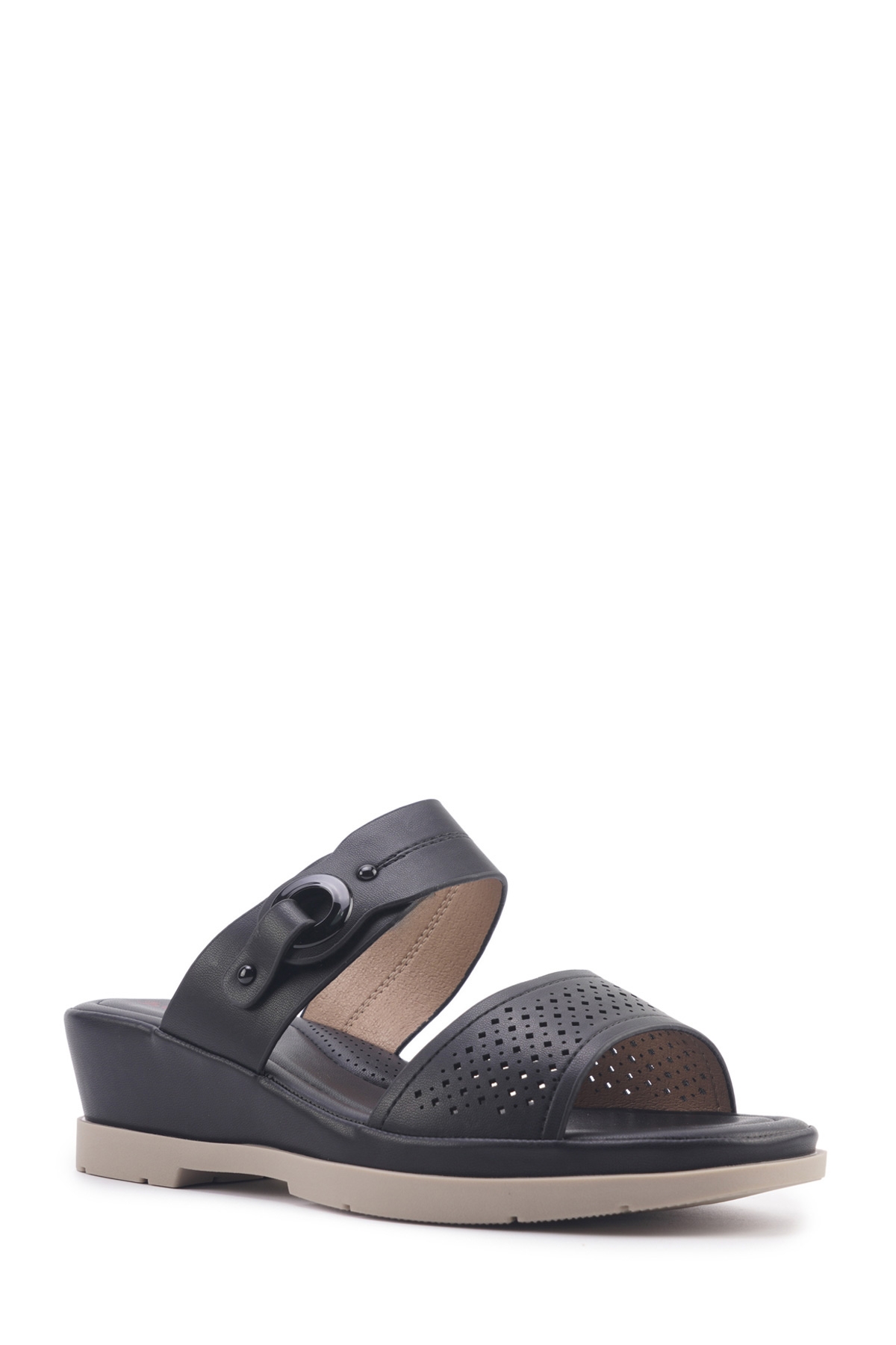 166216.Z4FX Siyah Kadın Terlik - Görsel 3