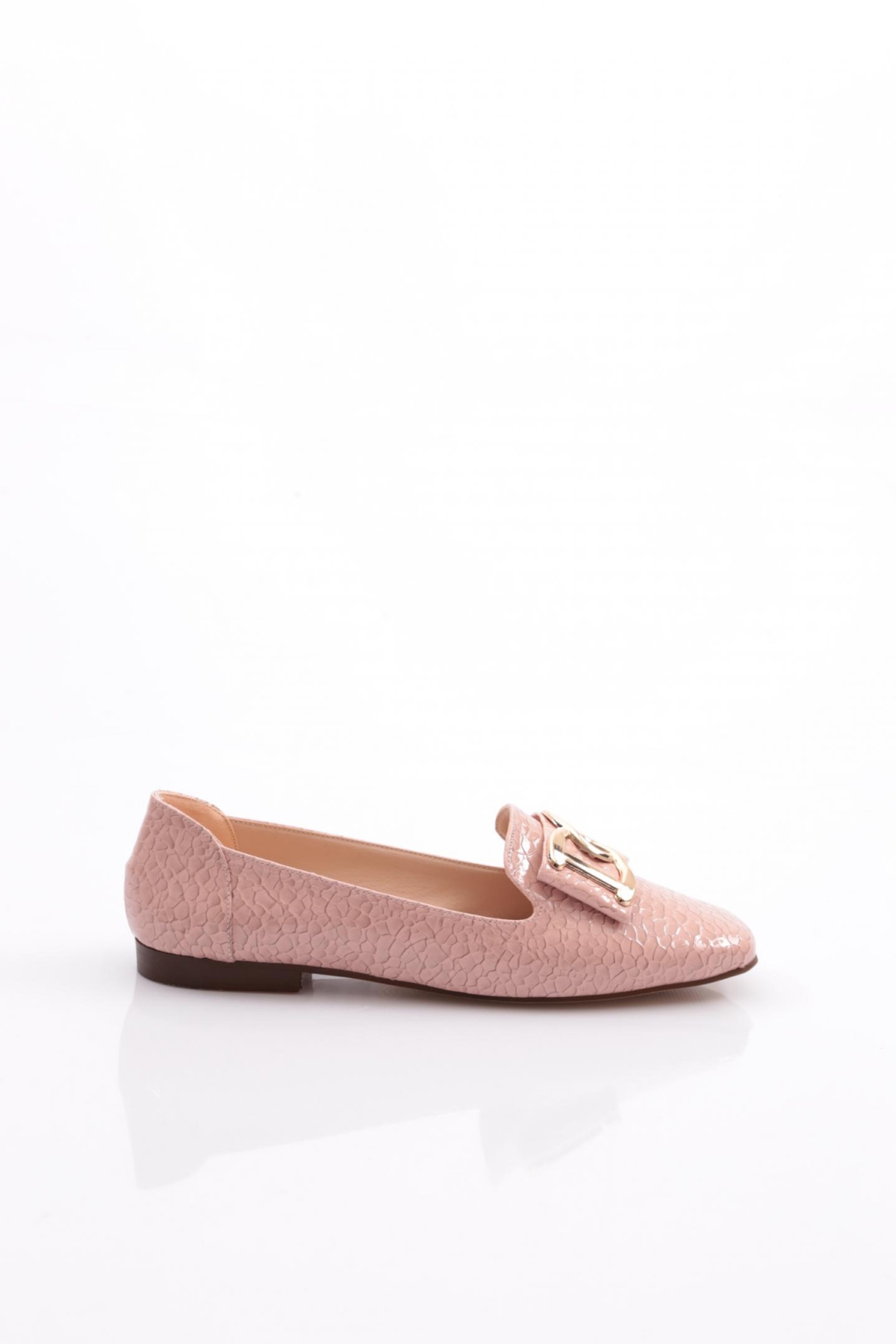 K064 Kadin Düz Burun Babet - Görsel 2