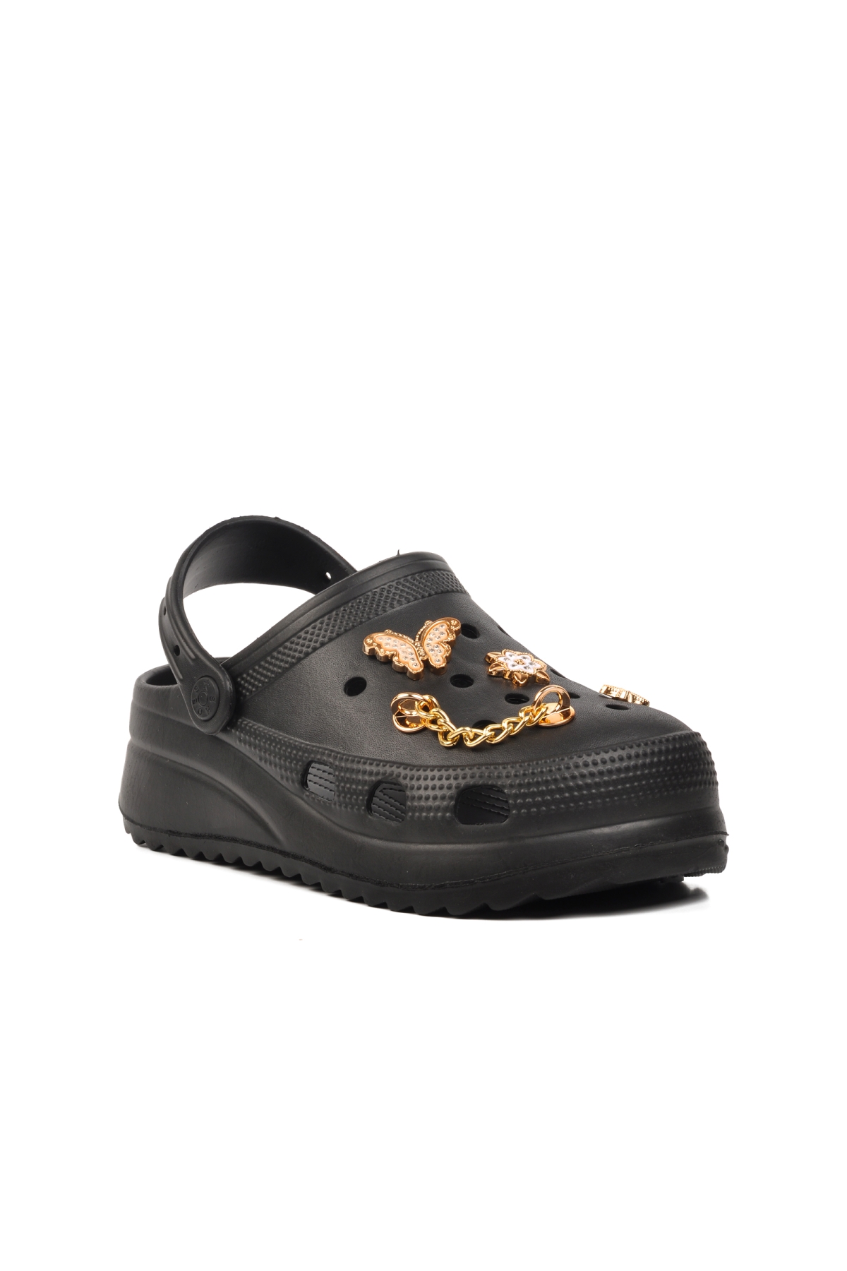 205 Siyah Kadın Sabo Terlik - Görsel 4