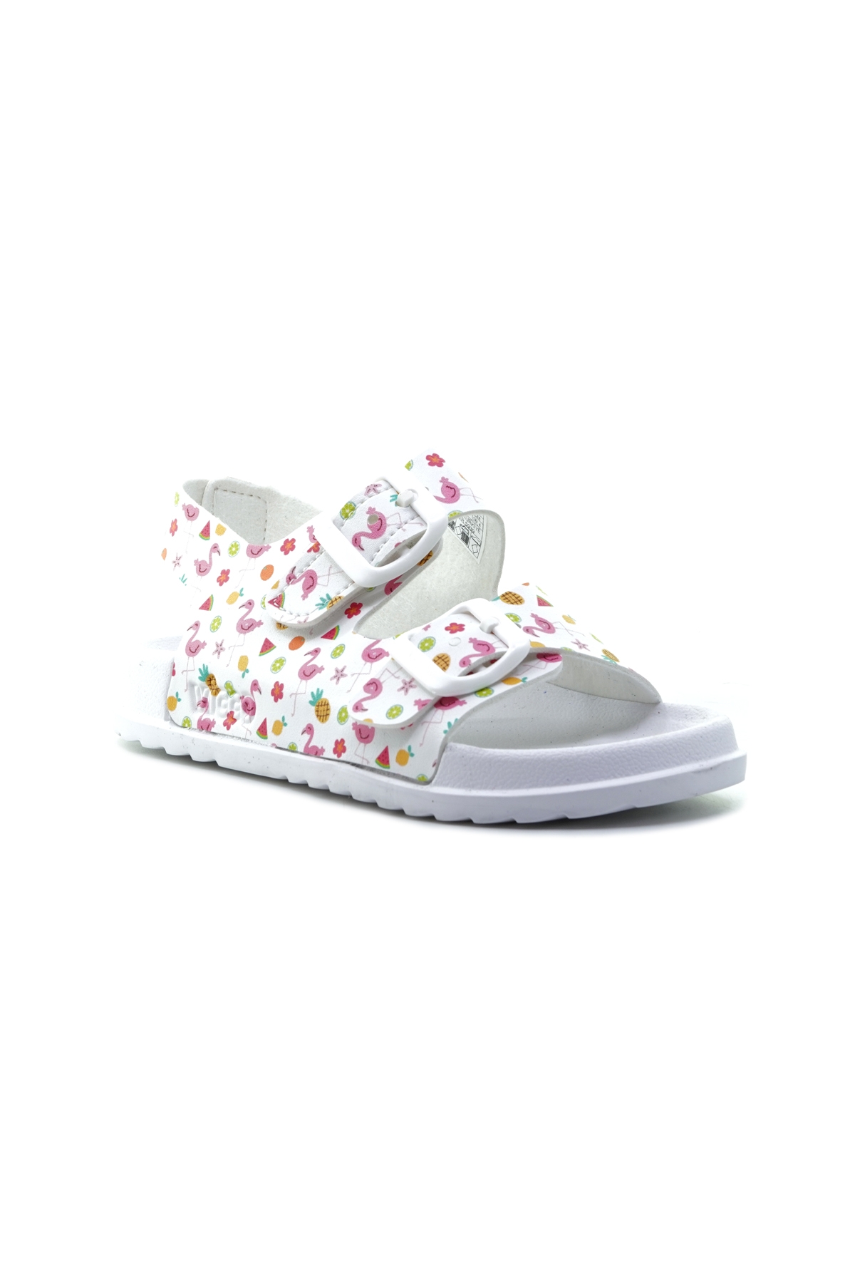 VİCCO MİYU II KIZ ÇOCUK HAFİF ANATOMİK TABAN BASİC GÜNLÜK SANDALET (22-30) 23Y 321.254 PK BEYAZ - Görsel 5