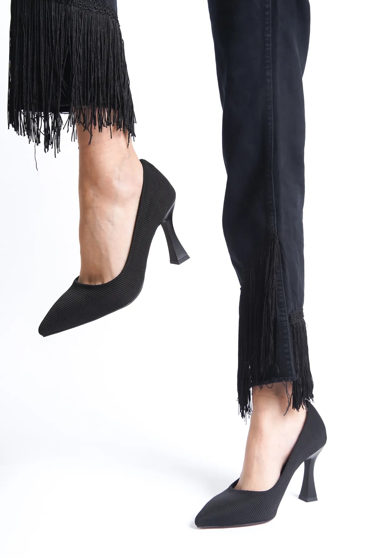 New Angel 820 Kadın Klasik Topuklu Stiletto - Görsel 6