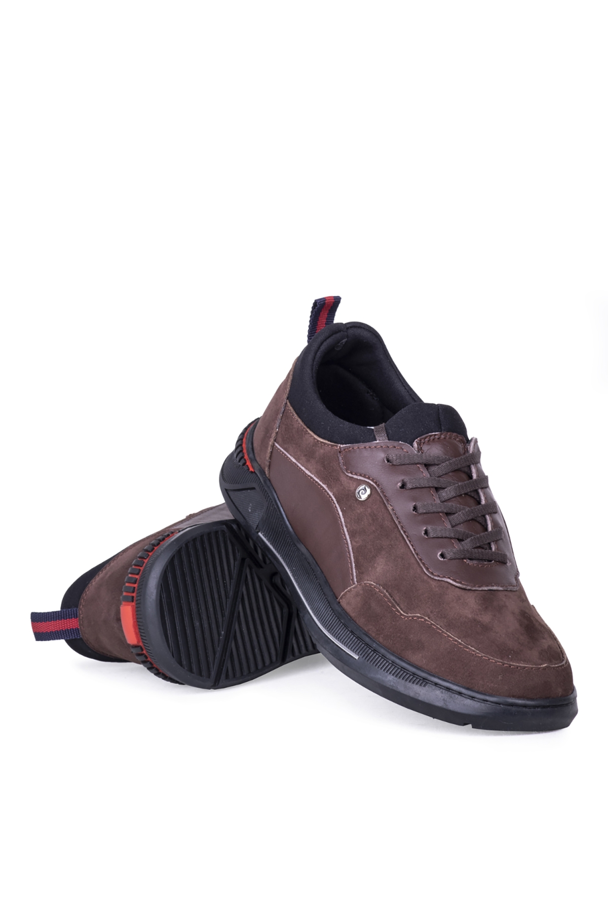 Erkek Casual Ayakkabı 62321 Hakiki Deri Kahverengi - Görsel 3