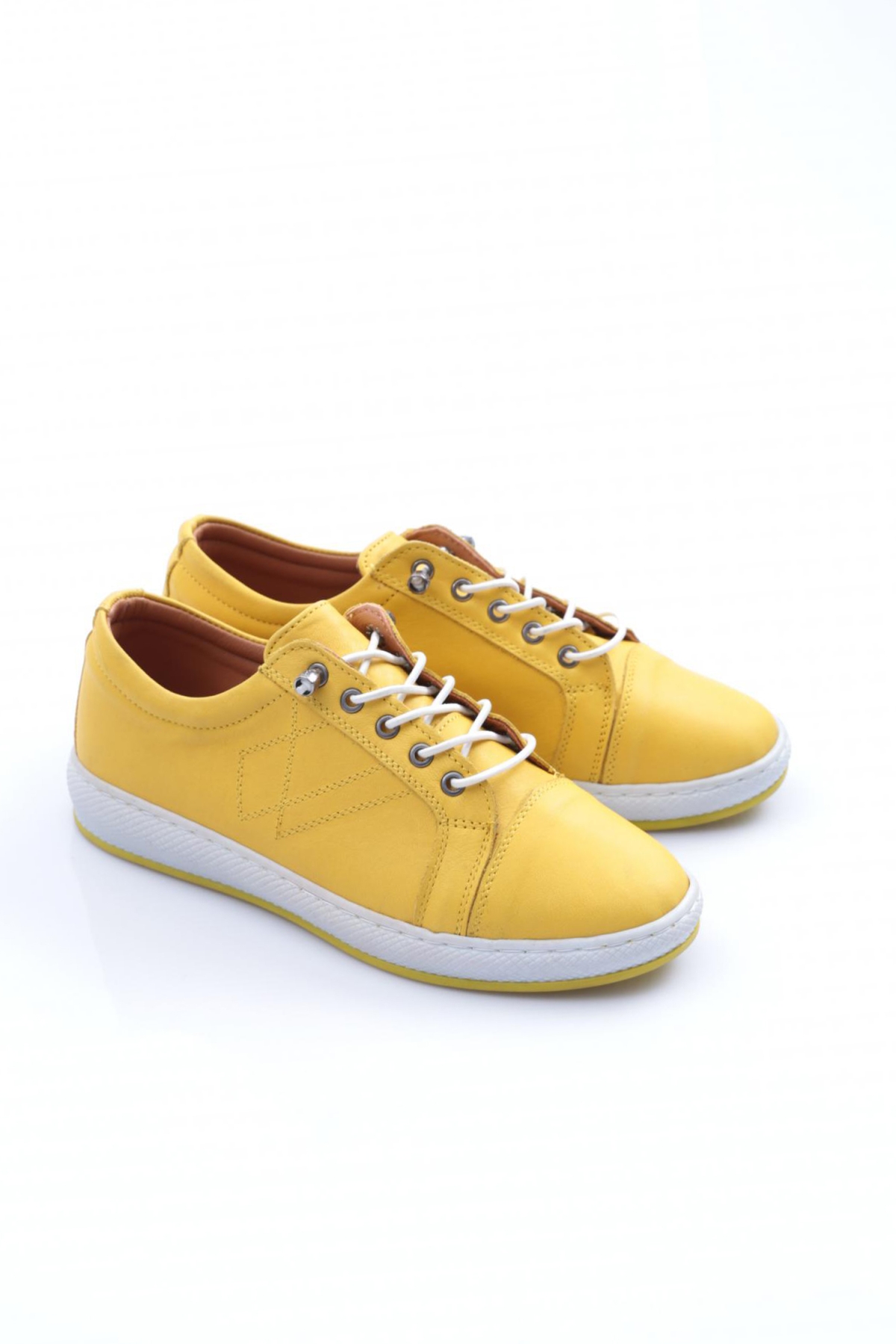 2011 Kadin Bağcikli Comfort Ayakkabi - Görsel 3