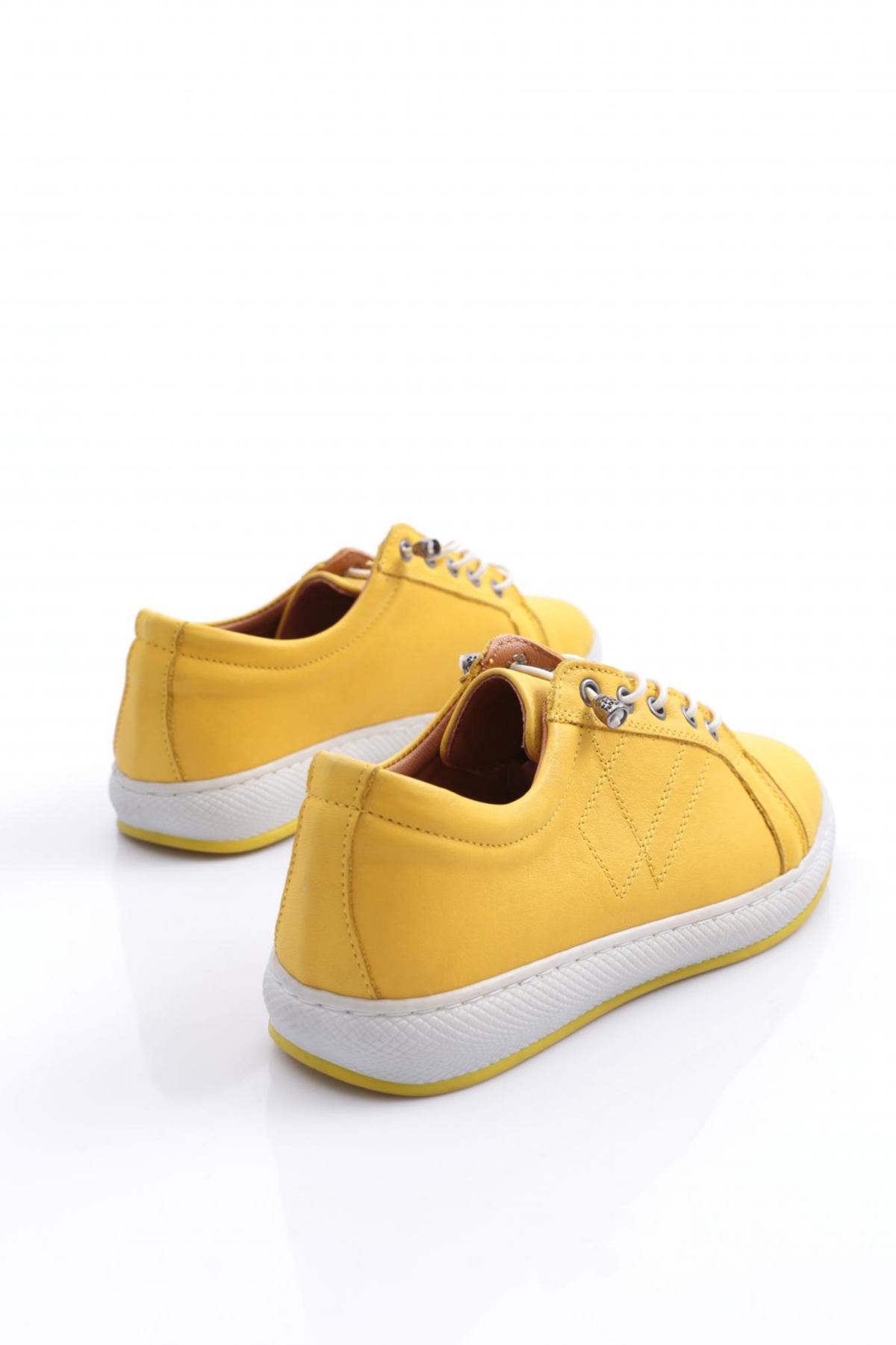 2011 Kadin Bağcikli Comfort Ayakkabi - Görsel 4