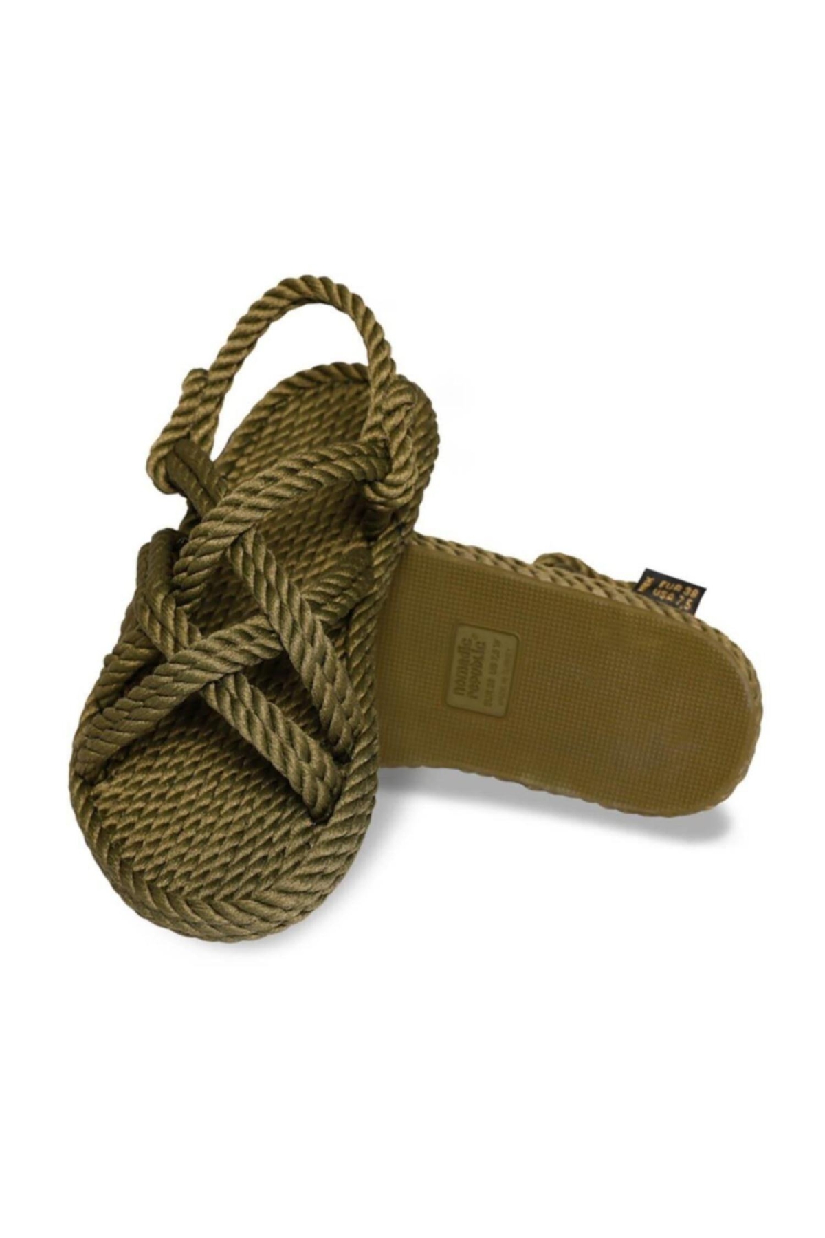 Bodrum Kauçuk Tabanlı Kadın Halat Sandalet - Görsel 2