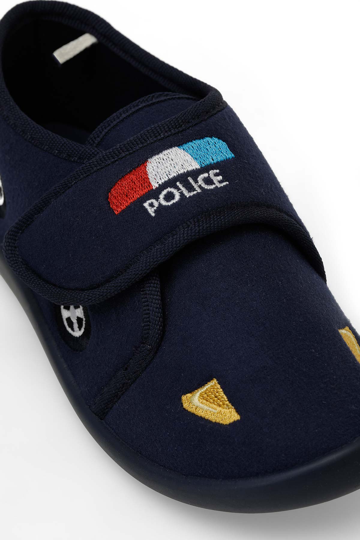 POLICE.P4PR Lacivert Erkek Çocuk Panduf - Görsel 8