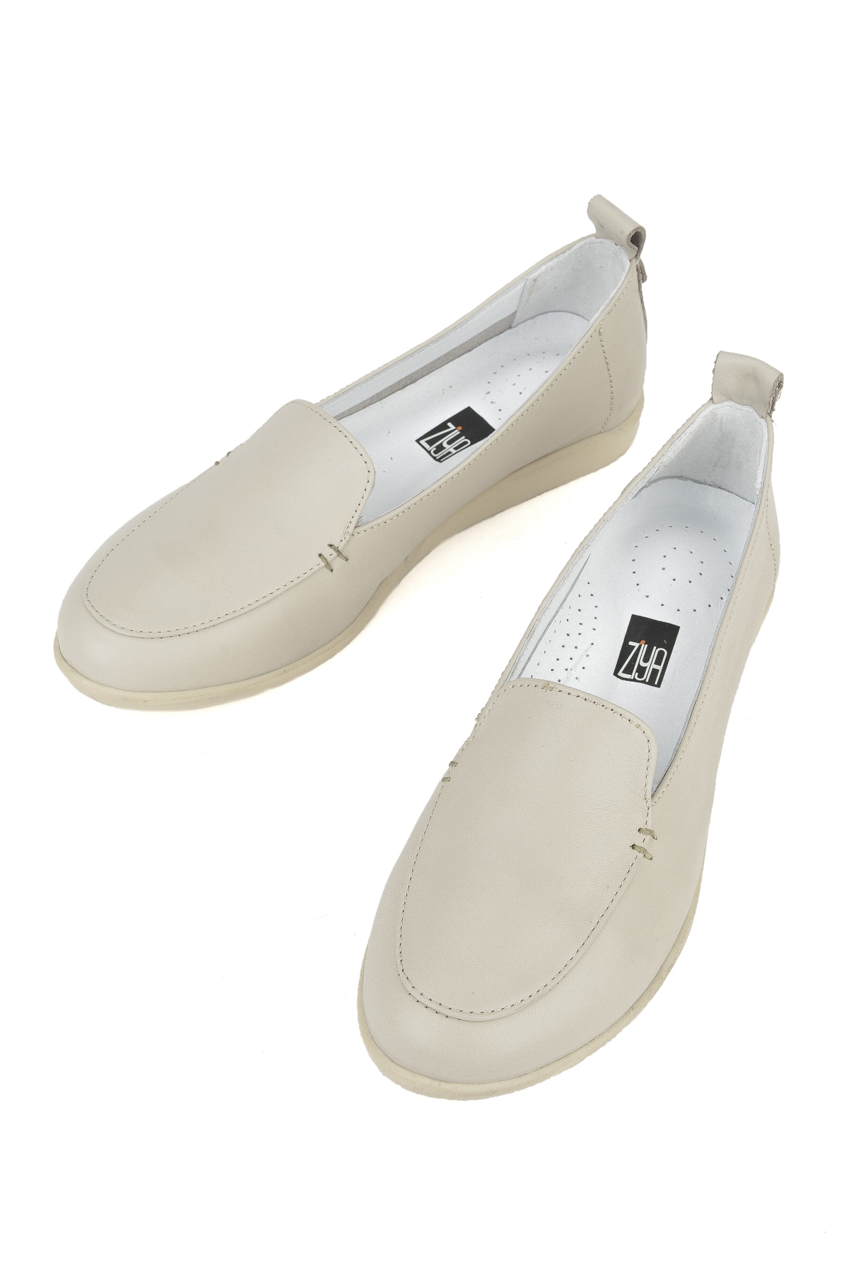 Kadın Hakiki Deri Günlük Ayakkabı 1411022Z2442 Buz - Görsel 6