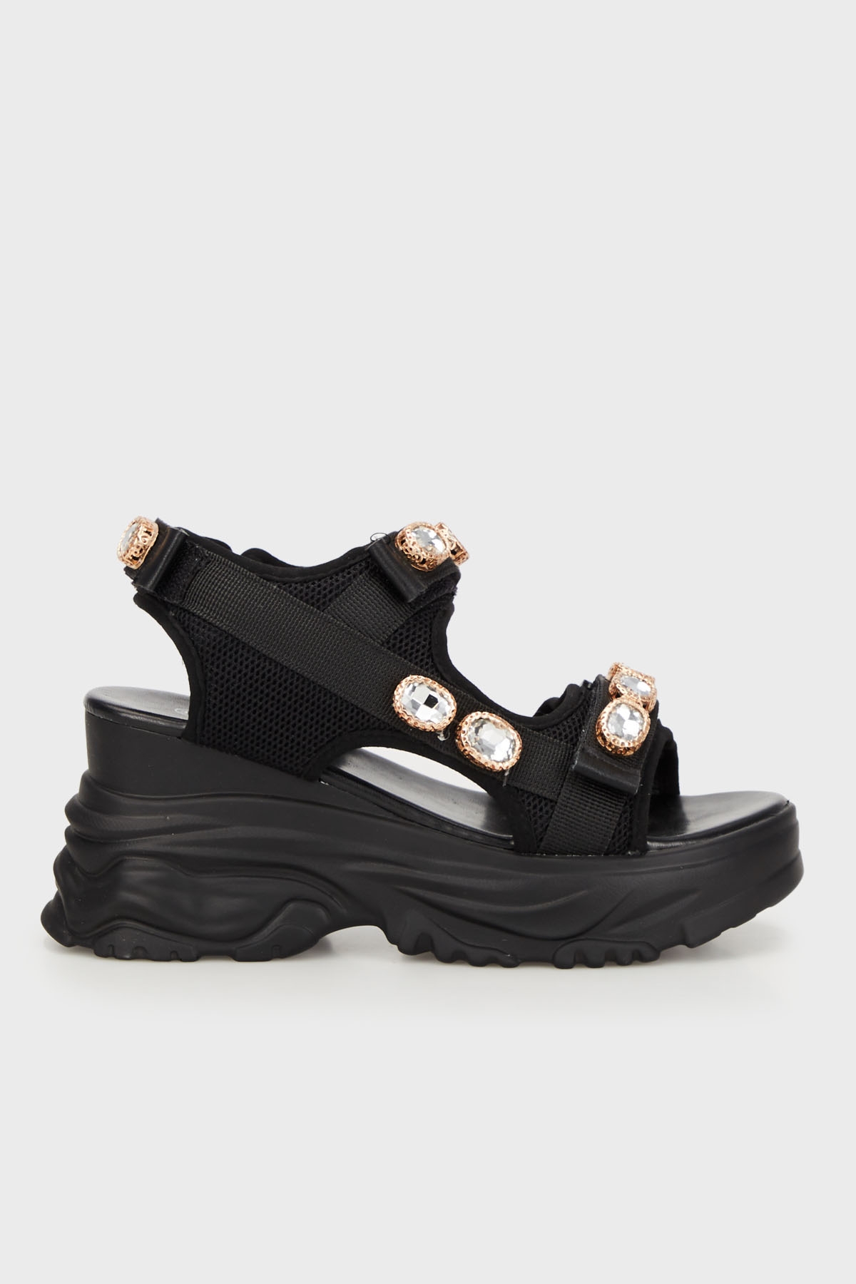 Bayan Sandalet 38924Y363 SİYAH - Görsel 2