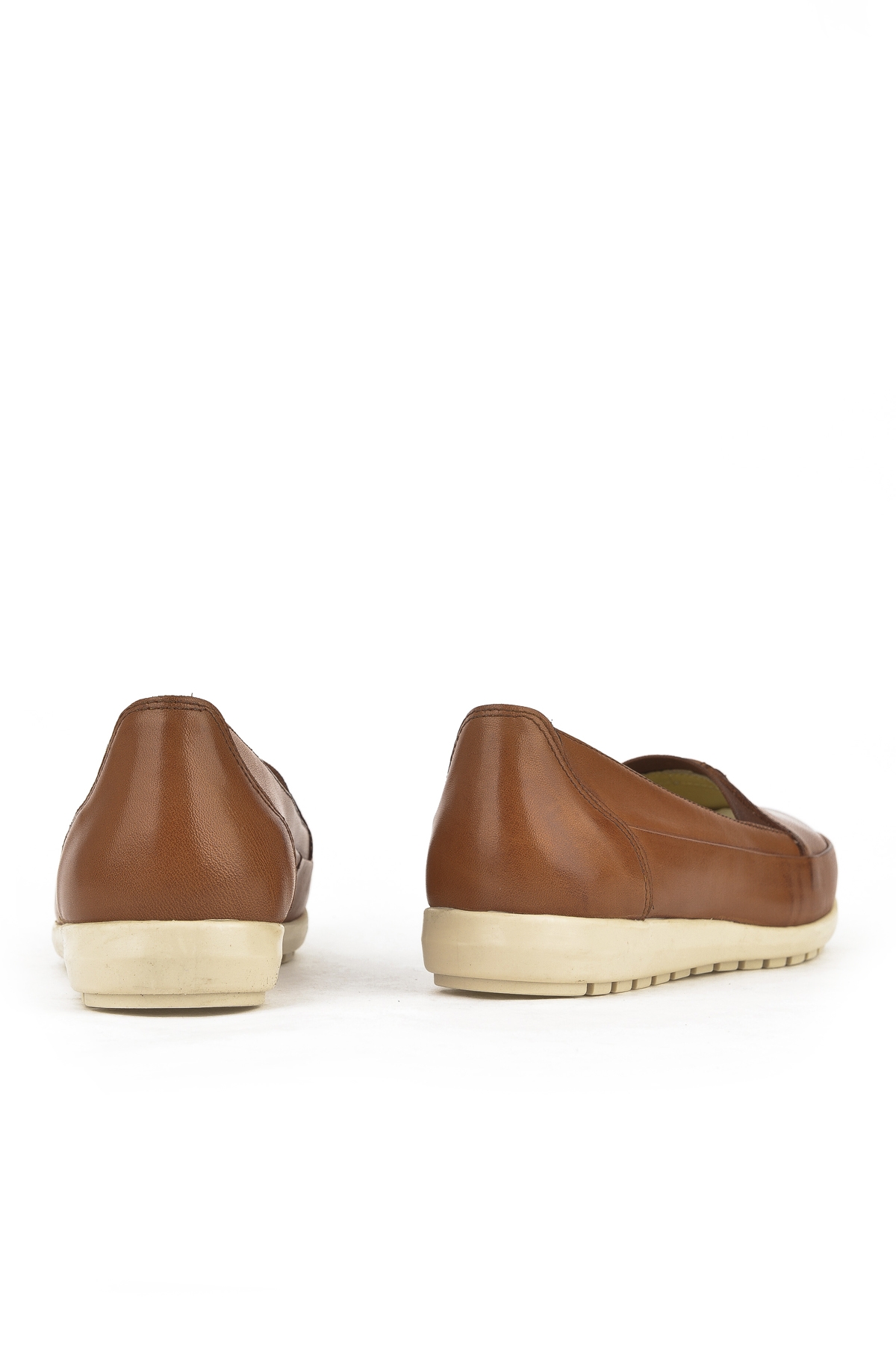 Kadın Hakiki Deri Günlük Ayakkabı 1411022Z7341 Taba - Görsel 4