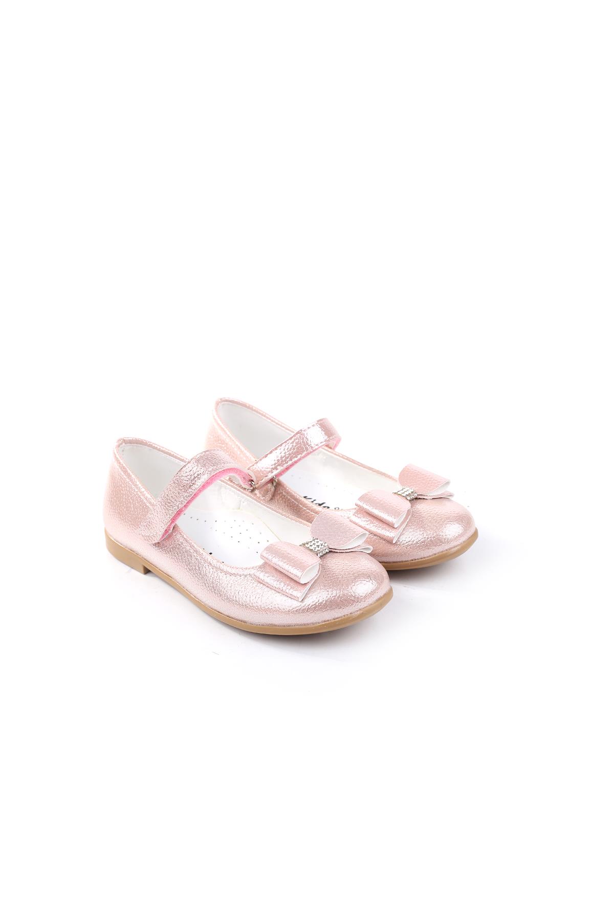 Ortaç 3162 Kız Çocuk Balerin Cırtlı Babet Ayakkabı - Görsel 3