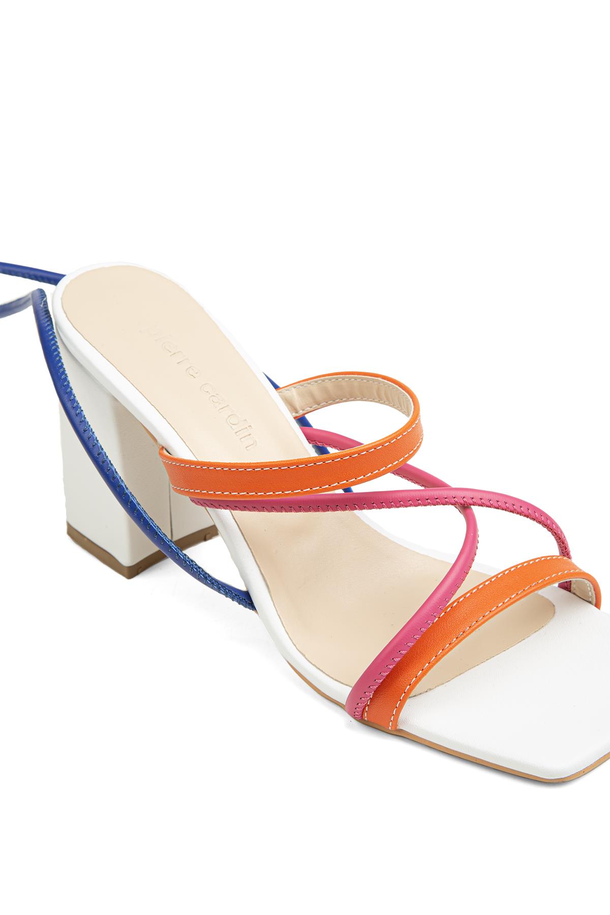 ® | PC-52269-3959 Çok Renkli - Kadın Topuklu Ayakkabı - Görsel 5