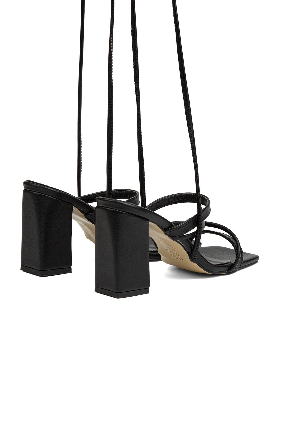 ® | PC-52269-3959 Siyah - Kadın Topuklu Ayakkabı - Görsel 3