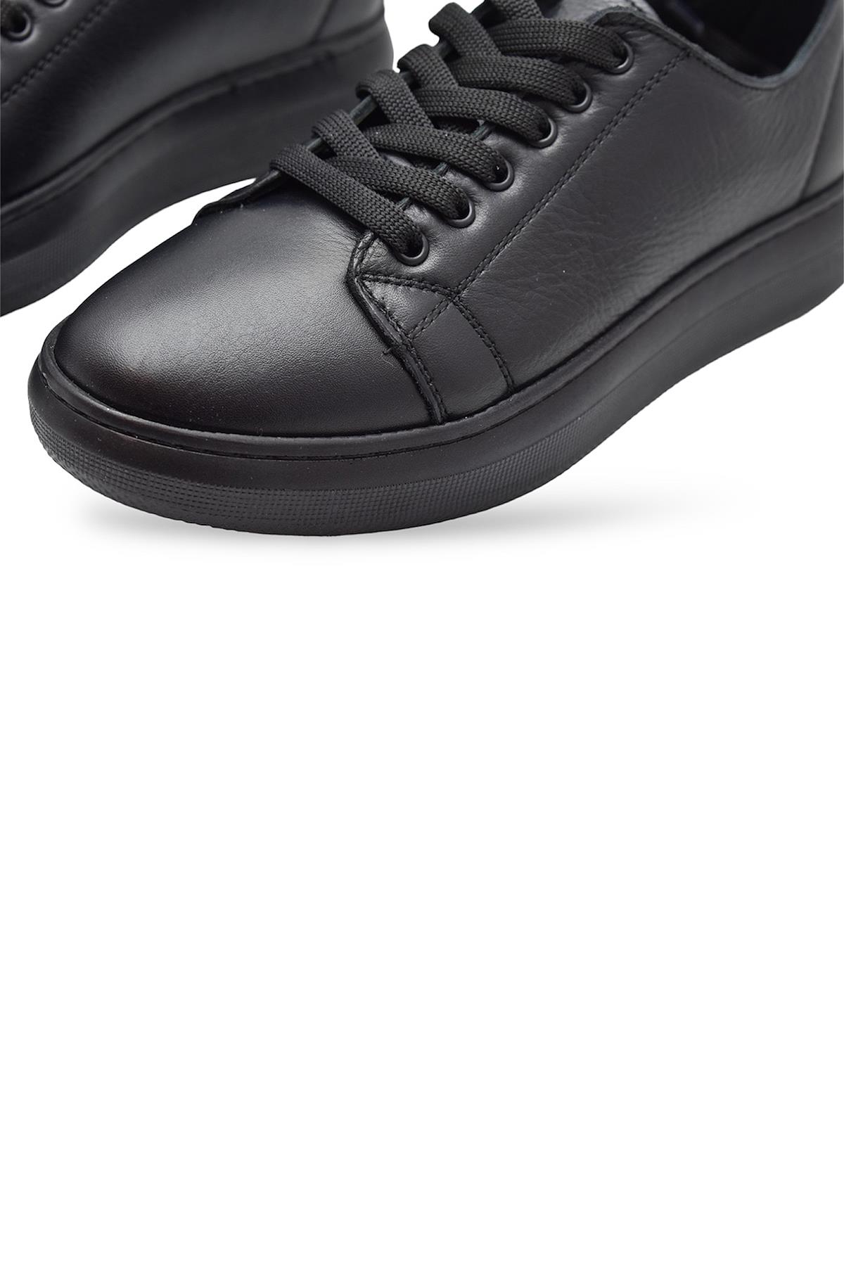 764 Full Ortopedik Taban Hakiki Deri Günlük Kadın Ayakkabı Kadın Sneakers - Görsel 6