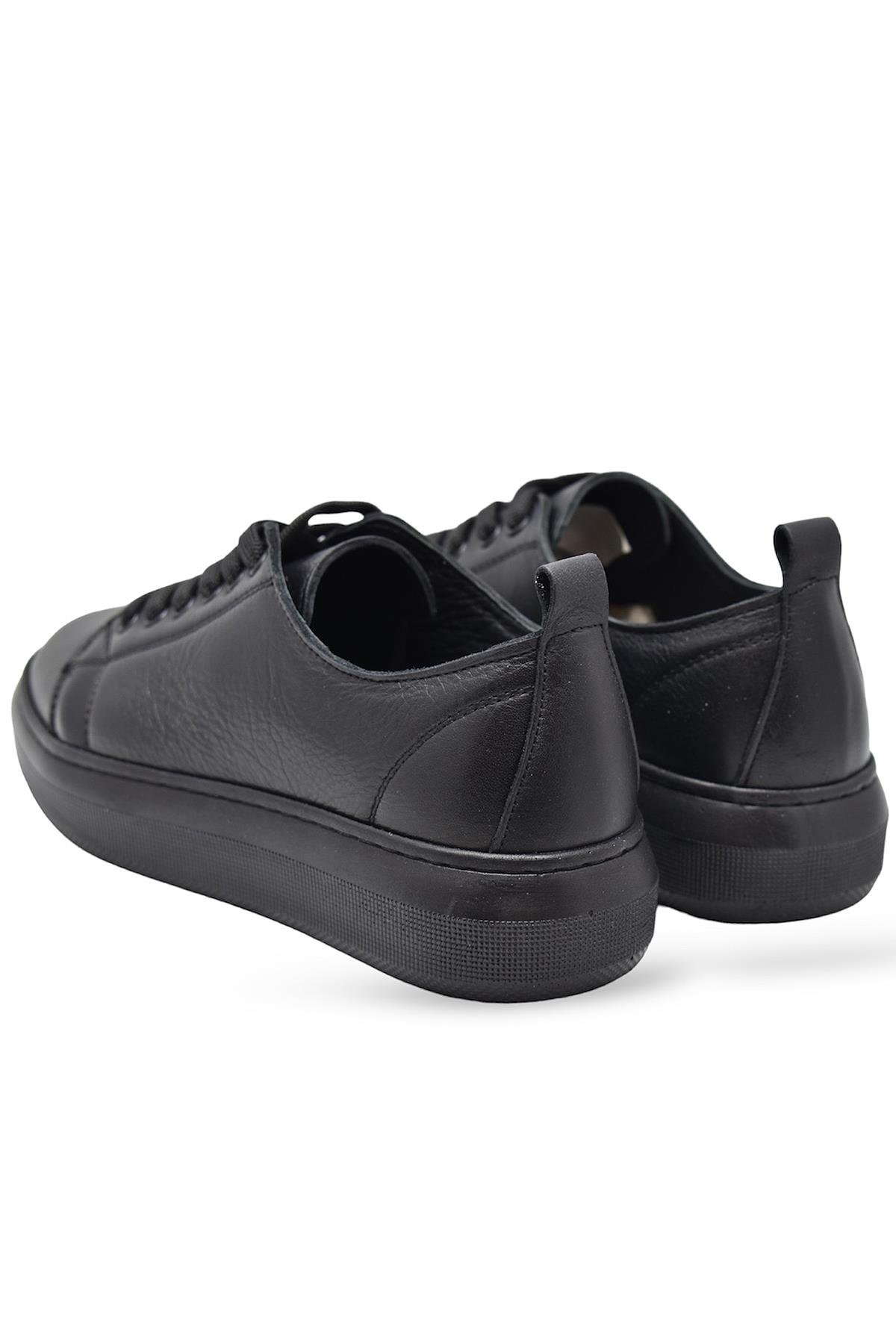 764 Full Ortopedik Taban Hakiki Deri Günlük Kadın Ayakkabı Kadın Sneakers - Görsel 8