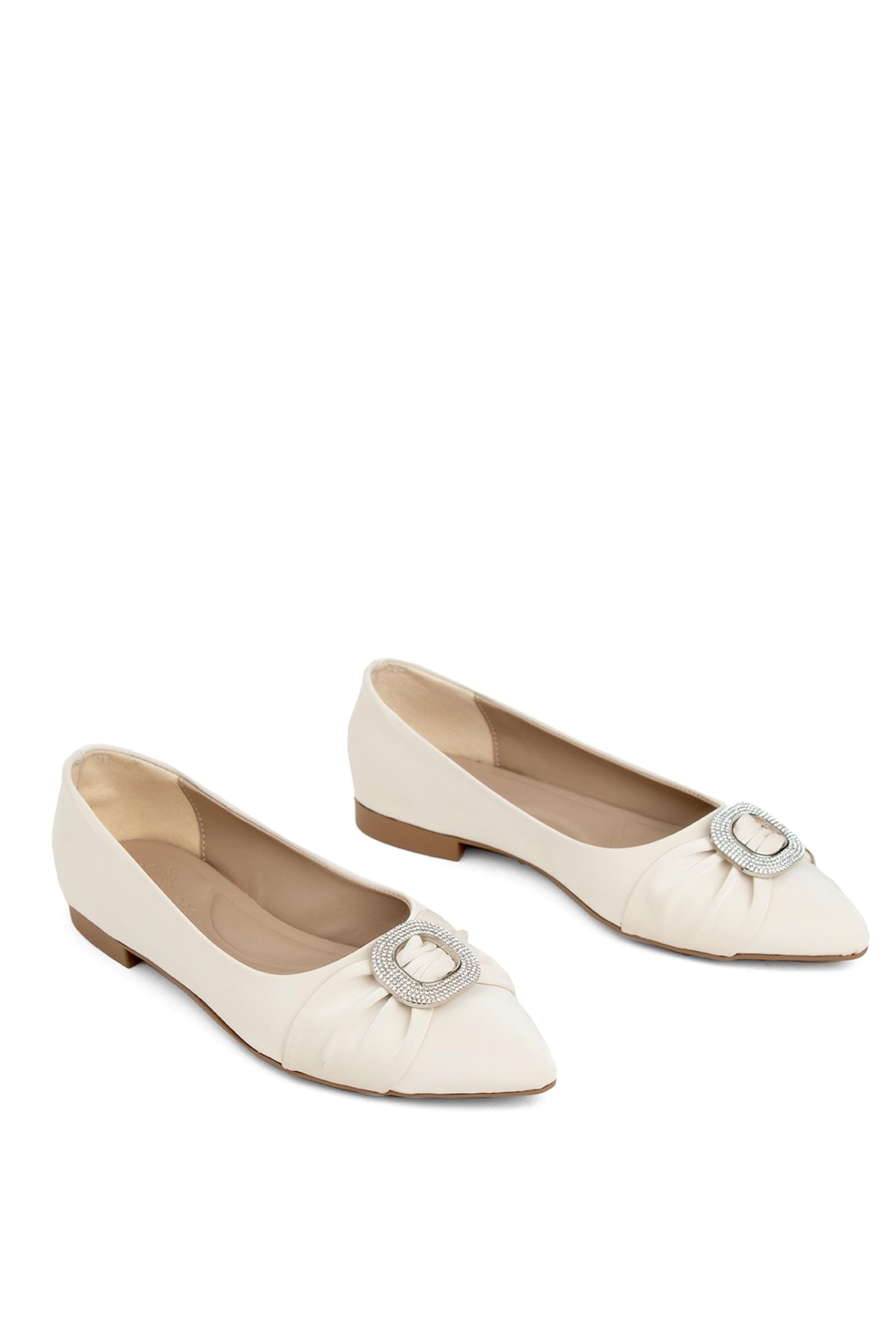 PM386 K488 Kadın Babet Bej - Görsel 5