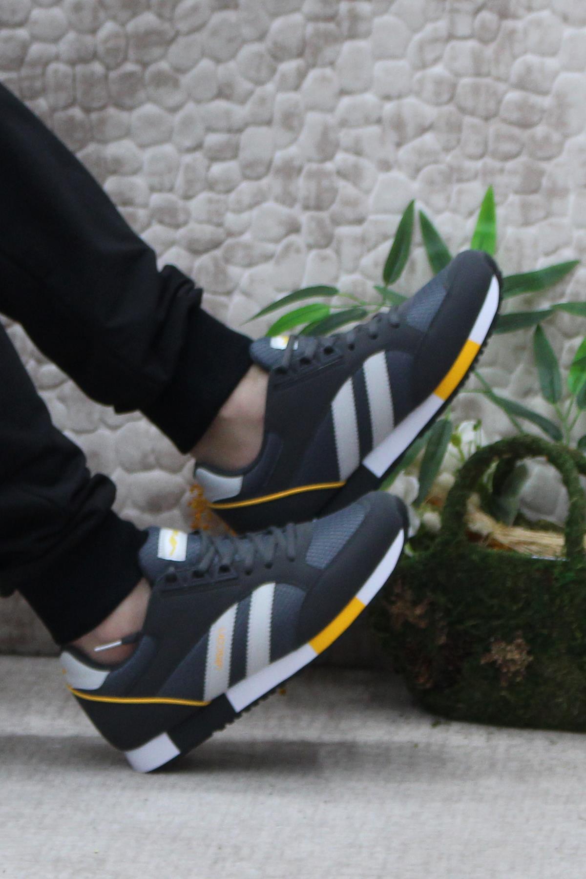 Boston 5 Füme Orijinal Ürün Sneakers Erkek Spor Ayakkabı - Görsel 6