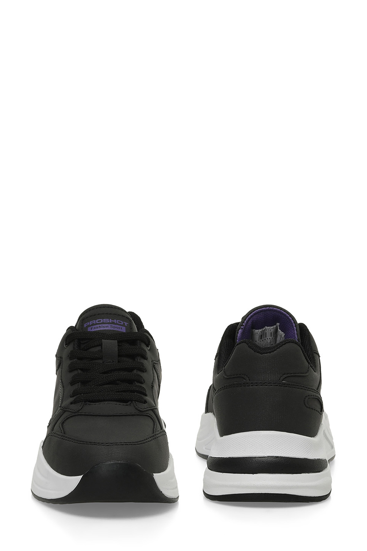 JANE W 4PR Siyah Kadın Sneaker - Görsel 6