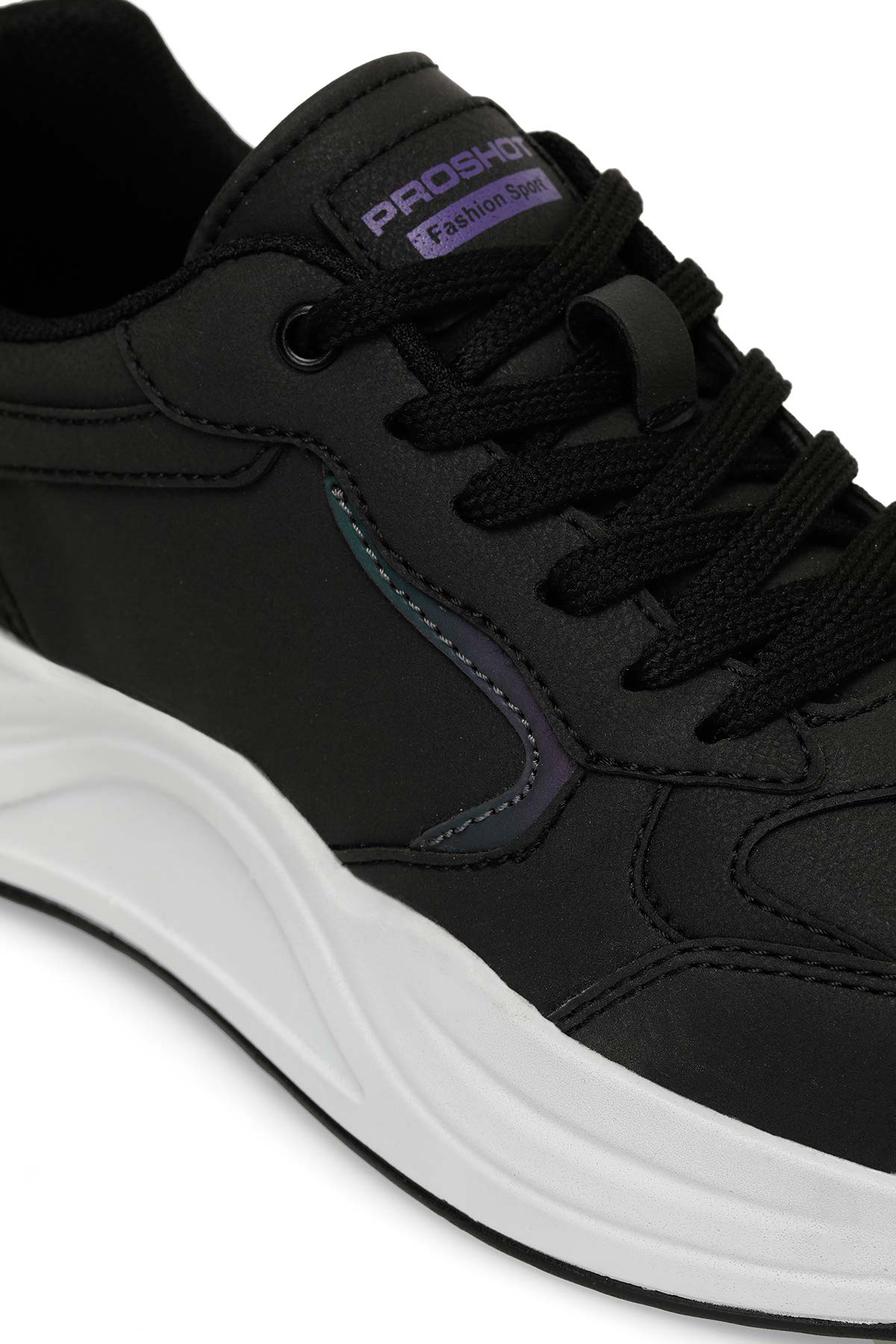 JANE W 4PR Siyah Kadın Sneaker - Görsel 8