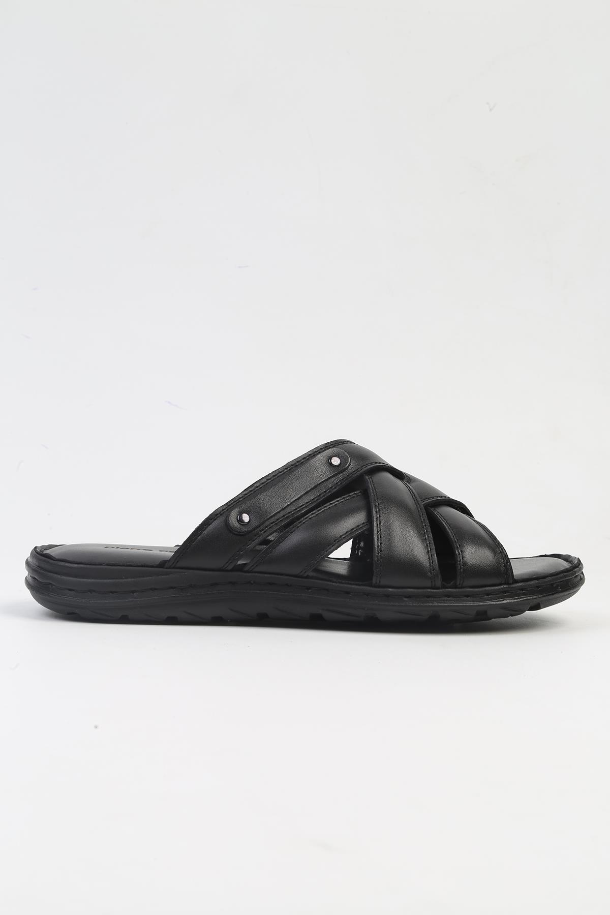 ®| PC-5144-3013 Siyah-Erkek Terlik - Görsel 2