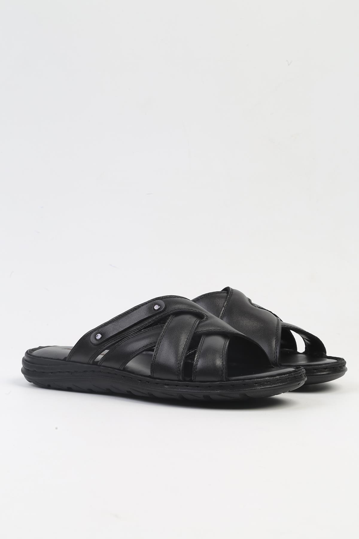 ®| PC-5144-3013 Siyah-Erkek Terlik - Görsel 3