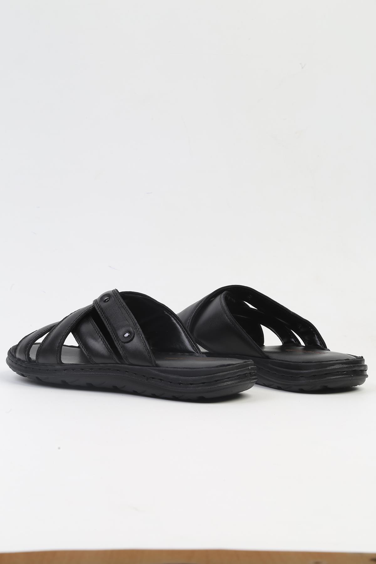 ®| PC-5144-3013 Siyah-Erkek Terlik - Görsel 4