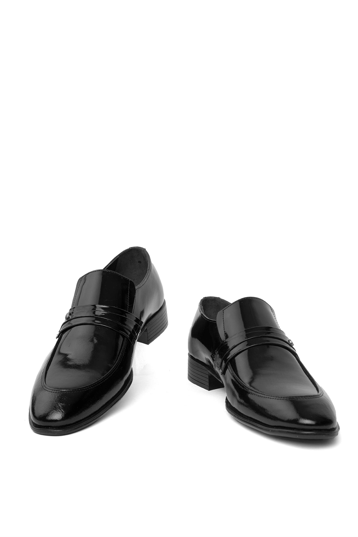 Elit MABR611R Erkek Hakiki Deri Klasik Ayakkabı Siyah - Görsel 5