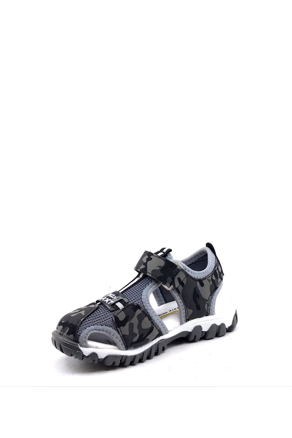 Arz 4862 K.Gri Erkek Çocuk Sandalet Ayakkabı - Görsel 4