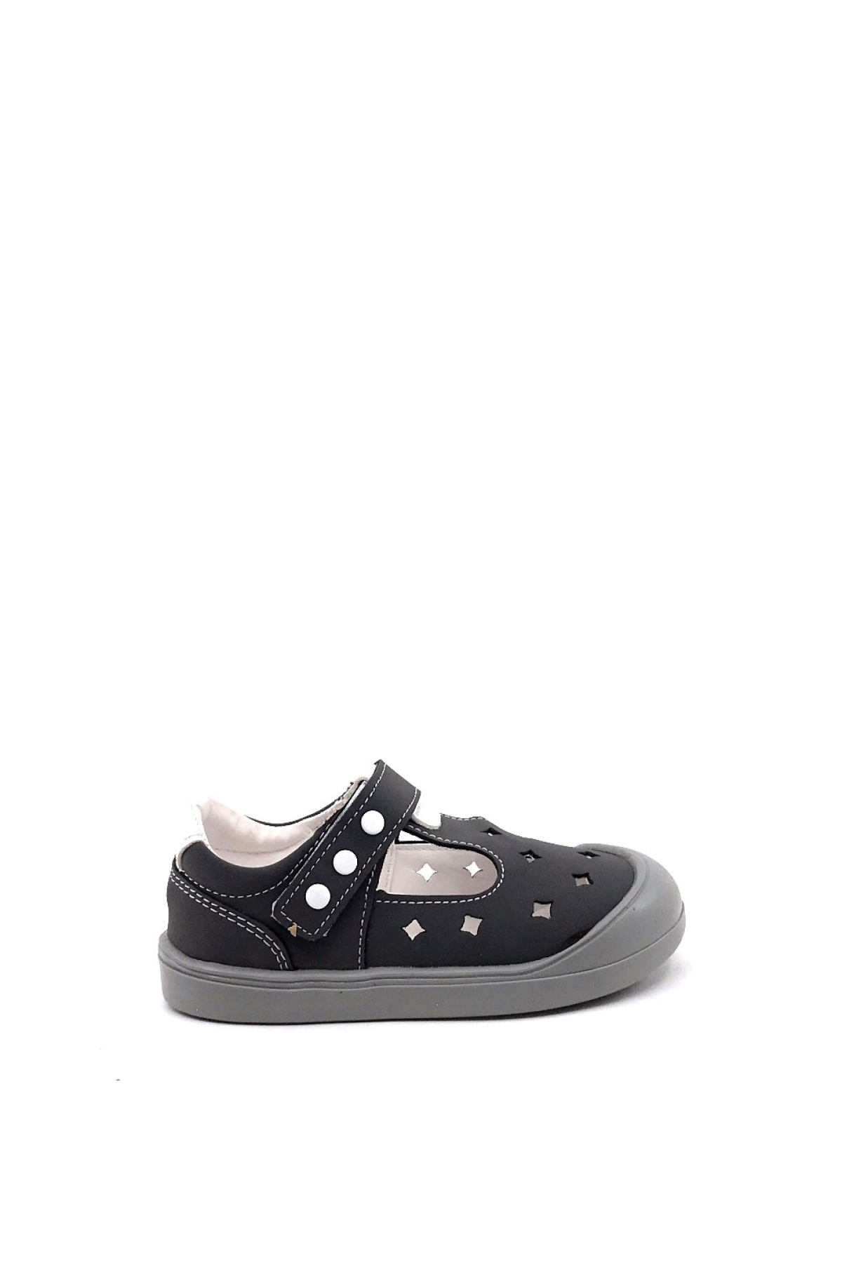 Arz 4863 Gri Erkek Çocuk Bebe Sandalet Ayakkabı - Görsel 2