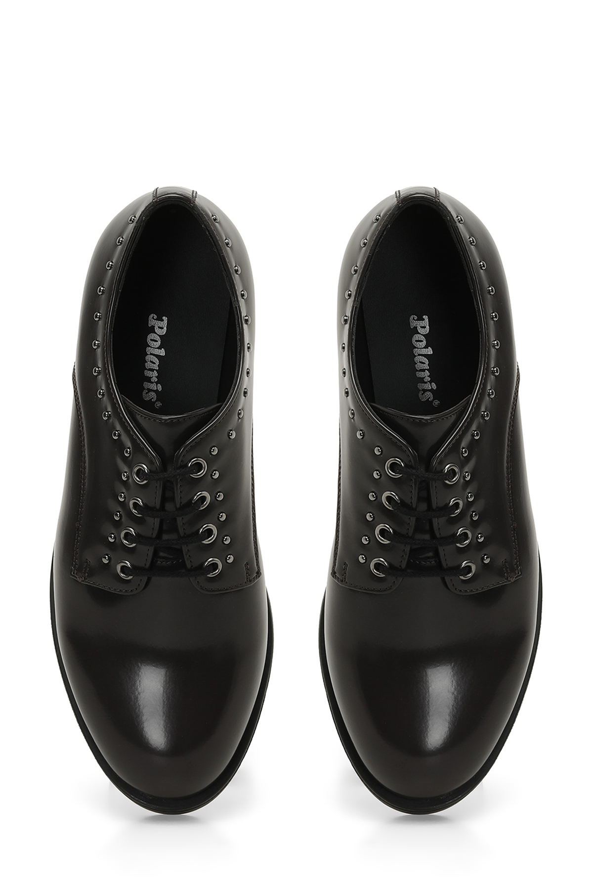 Polaris 324037.Z 4PR Bordo Kadın Oxford Ayakkabı - Görsel 5