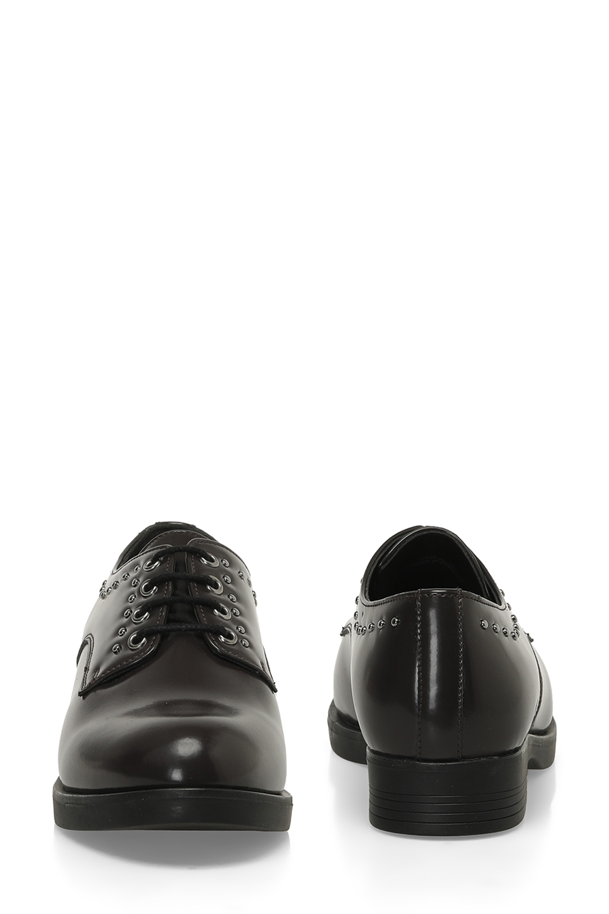 Polaris 324037.Z 4PR Bordo Kadın Oxford Ayakkabı - Görsel 6