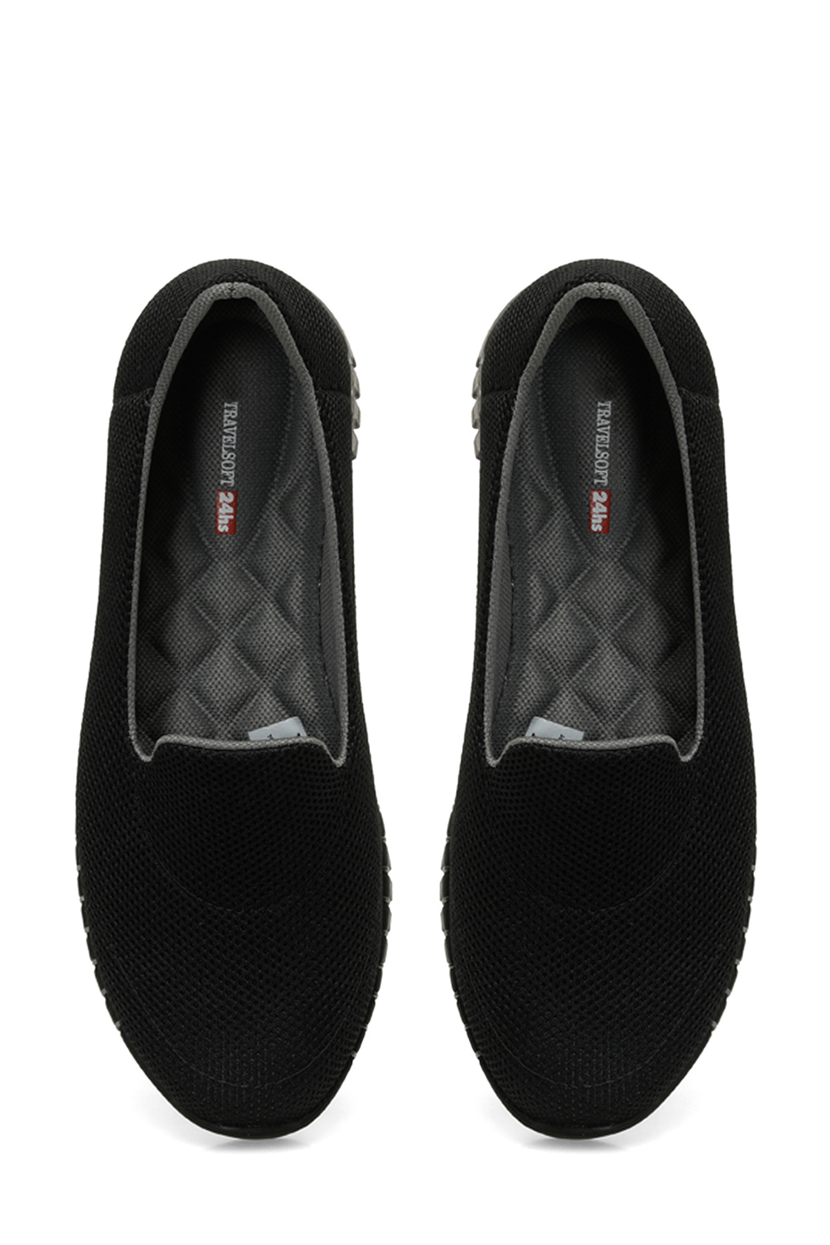 TRV1773.Z4PR Siyah Kadın Comfort Ayakkabı - Görsel 5