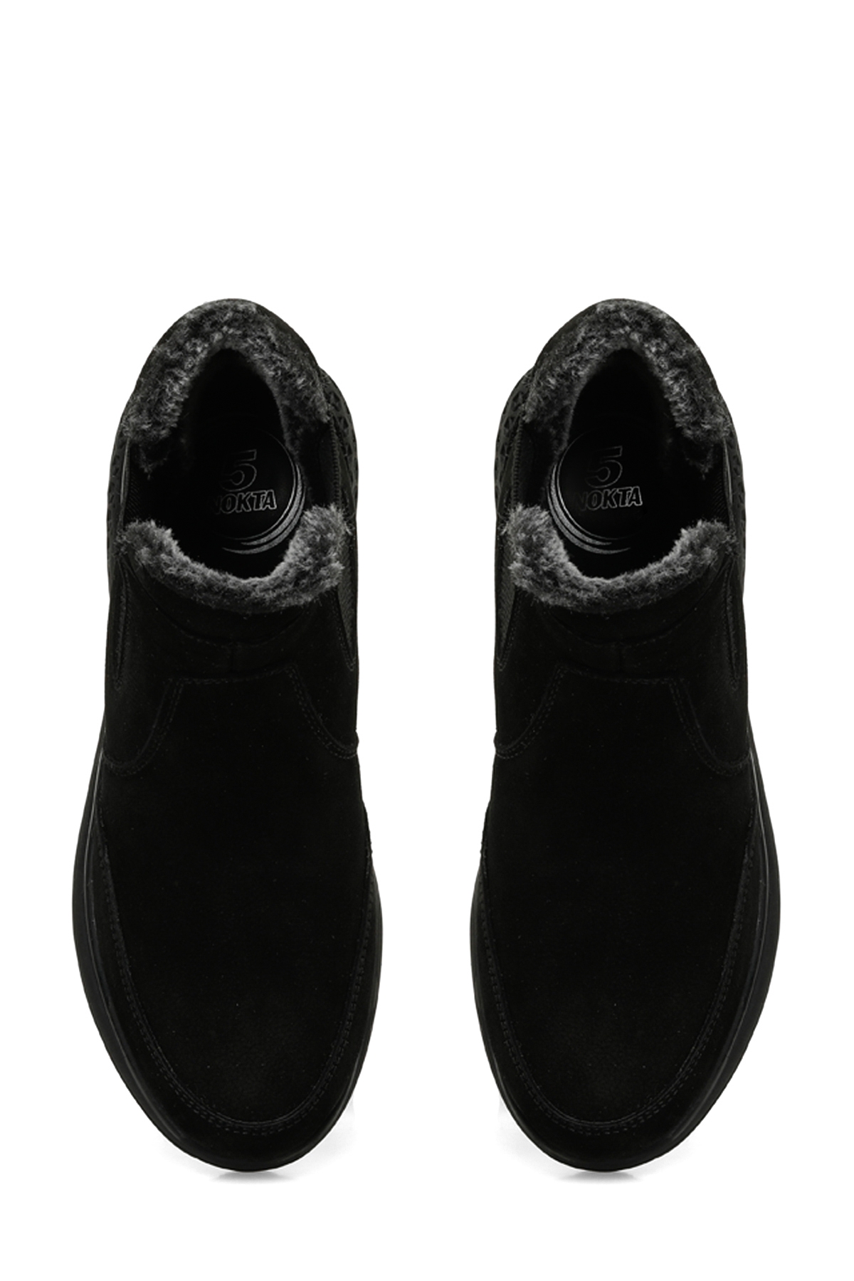 Polaris 5 Nokta 105329.Z4PR Siyah Kadın Düz Bot - Görsel 5