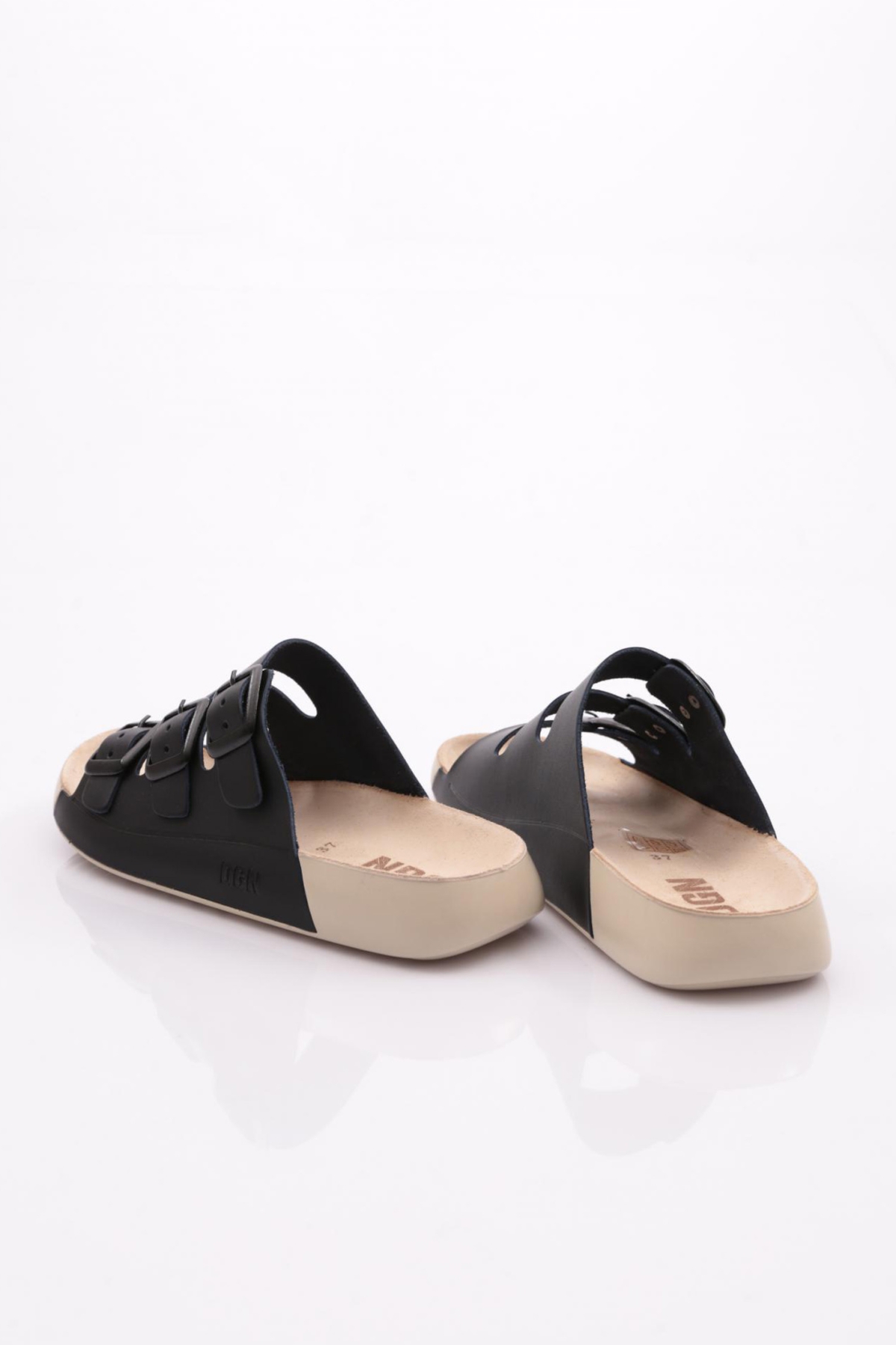 P29 Kadin Tokali Üç Bantli Terlik - Görsel 4