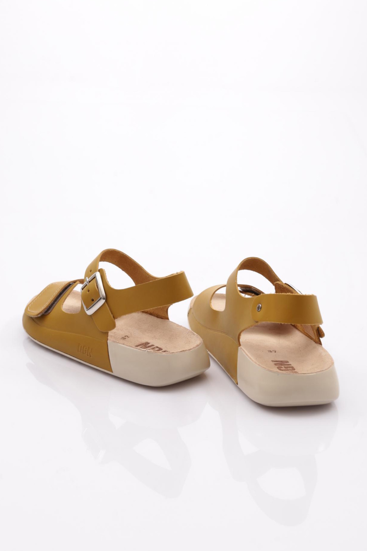 P28 Kadin Çift Bantli Sandalet - Görsel 4