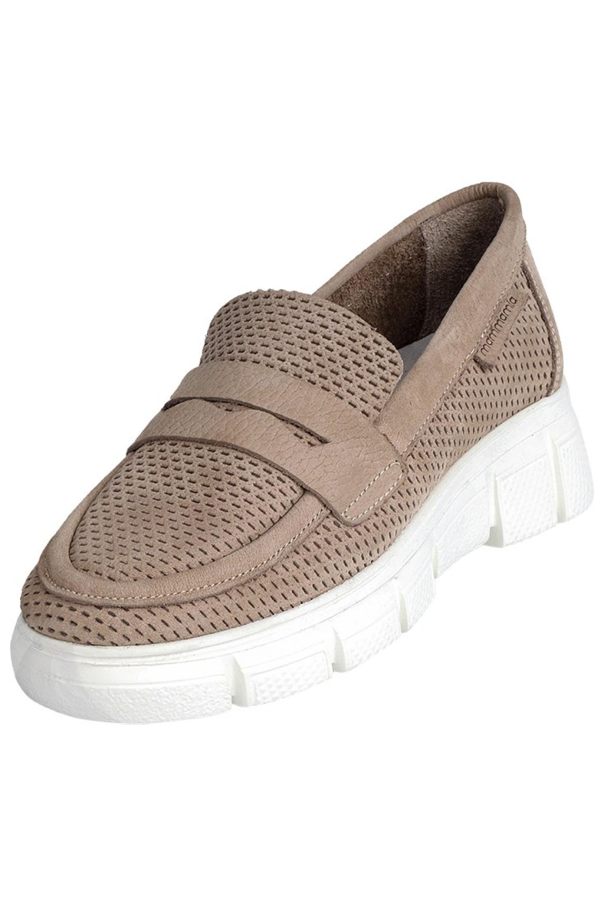 D24Ya-3910 Kadın Deri Loafer Ayakkabı - Görsel 2