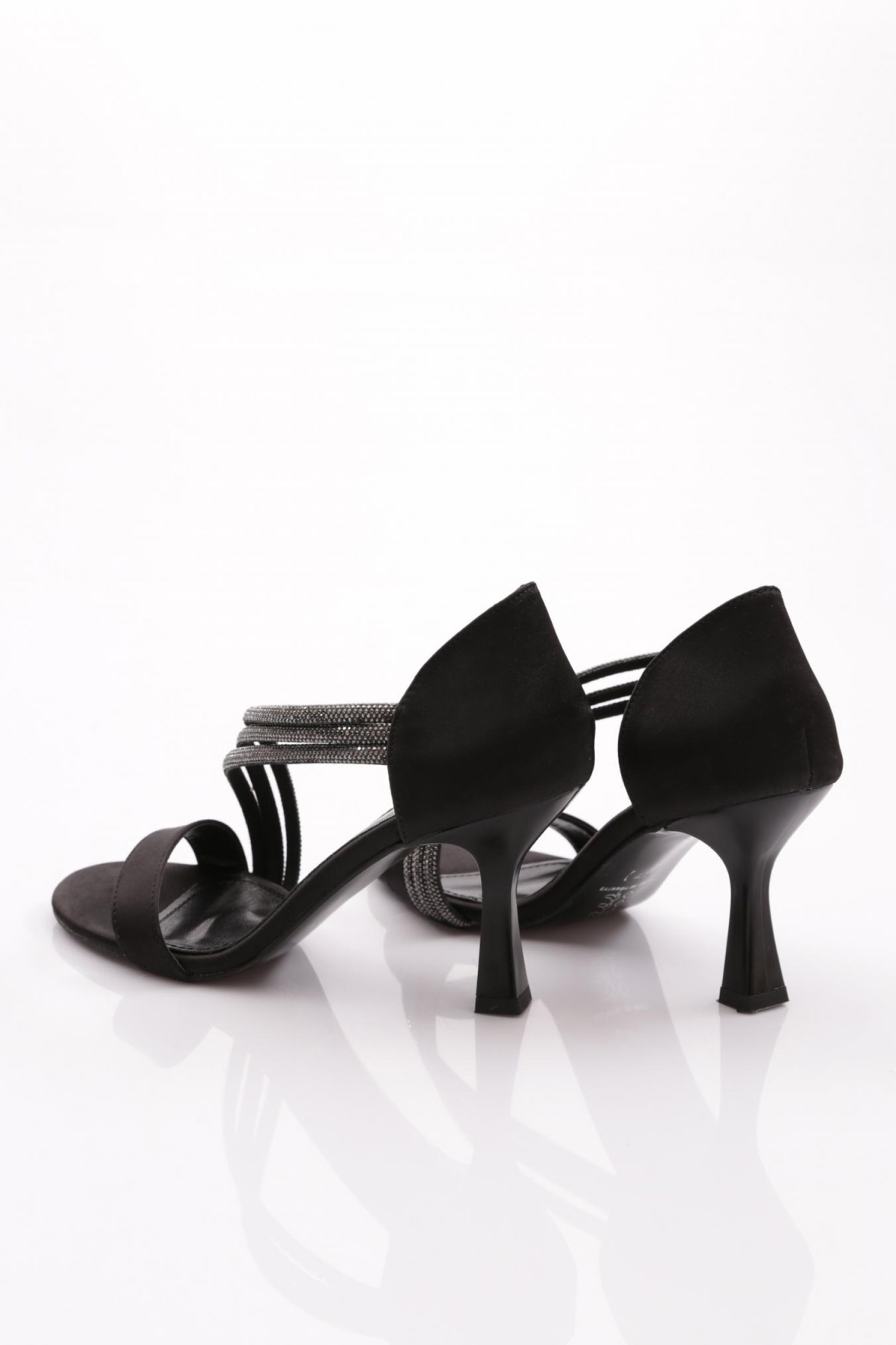 920 Kadin Taş Süslemeli Topuklu Ayakkabi - Görsel 4