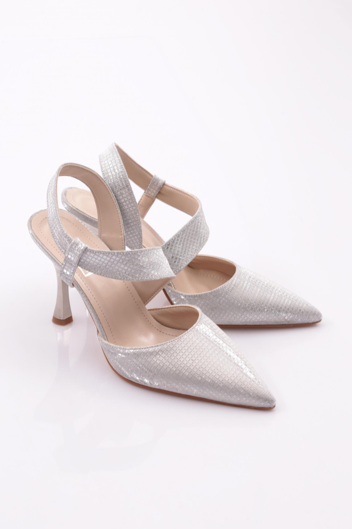 1012 Kadin Bilek Saran Topuklu Ayakkabi - Görsel 3