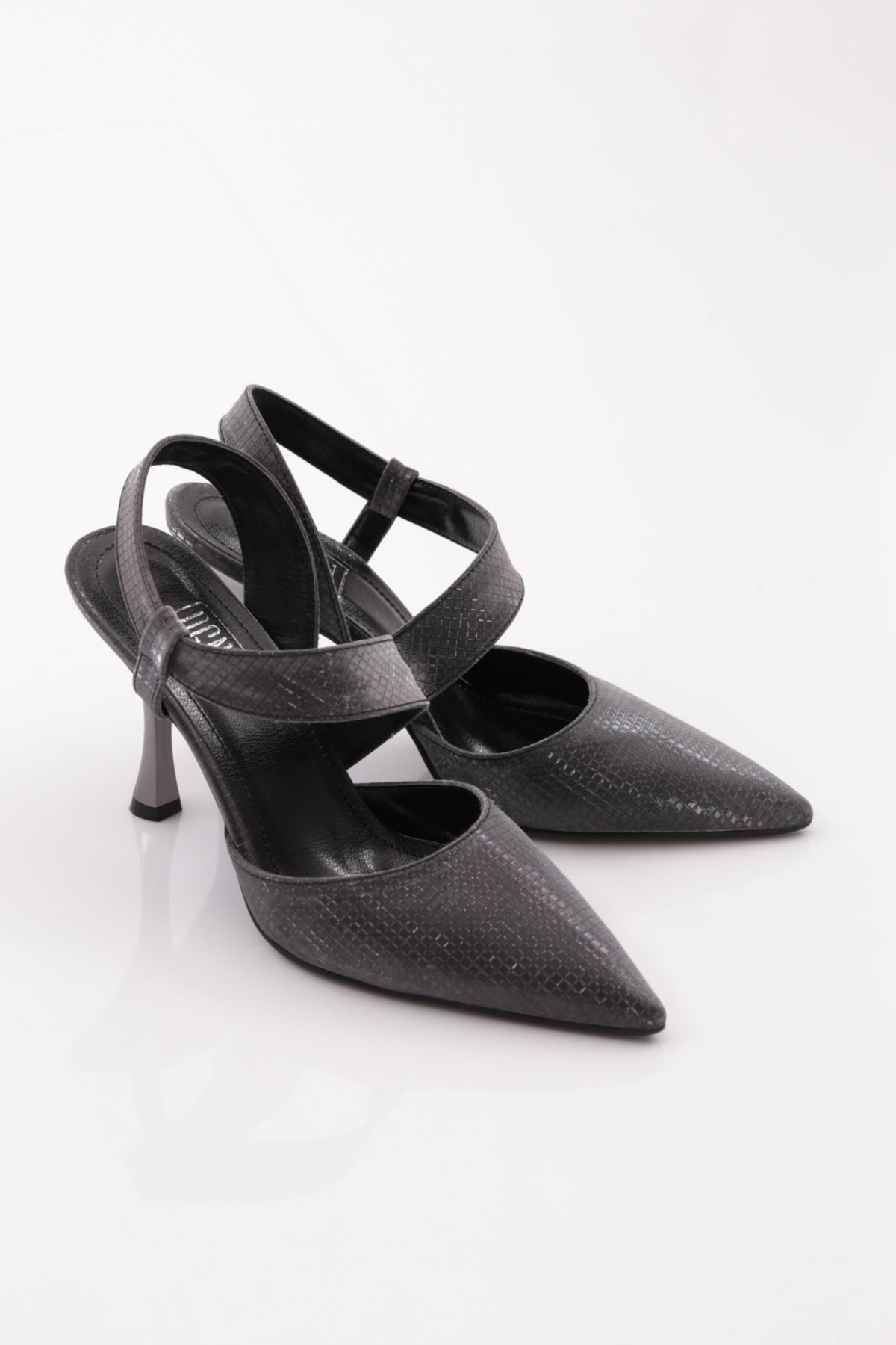 1012 Kadin Bilek Saran Topuklu Ayakkabi - Görsel 3
