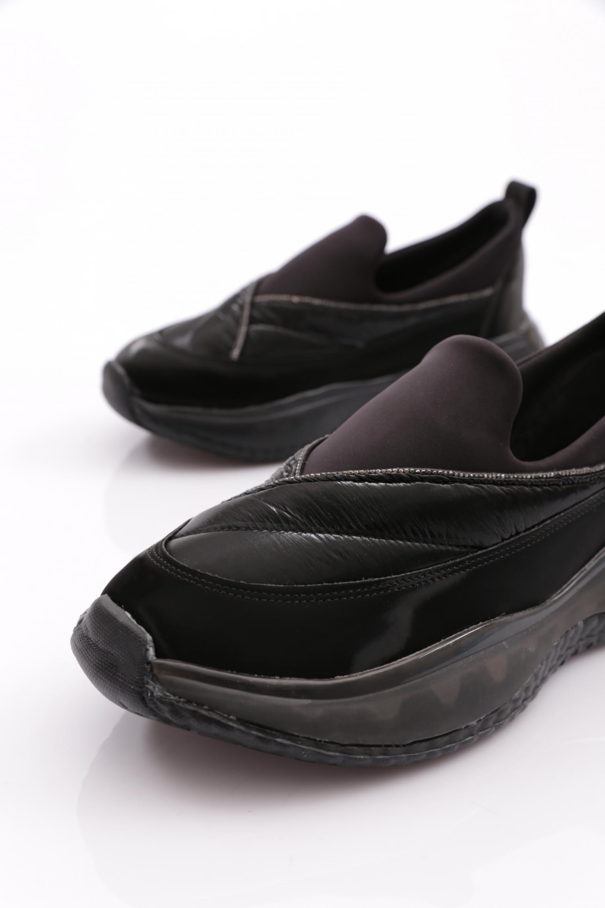 P3 Kadin Taş Şeritli Spor Ayakkabi - Görsel 5